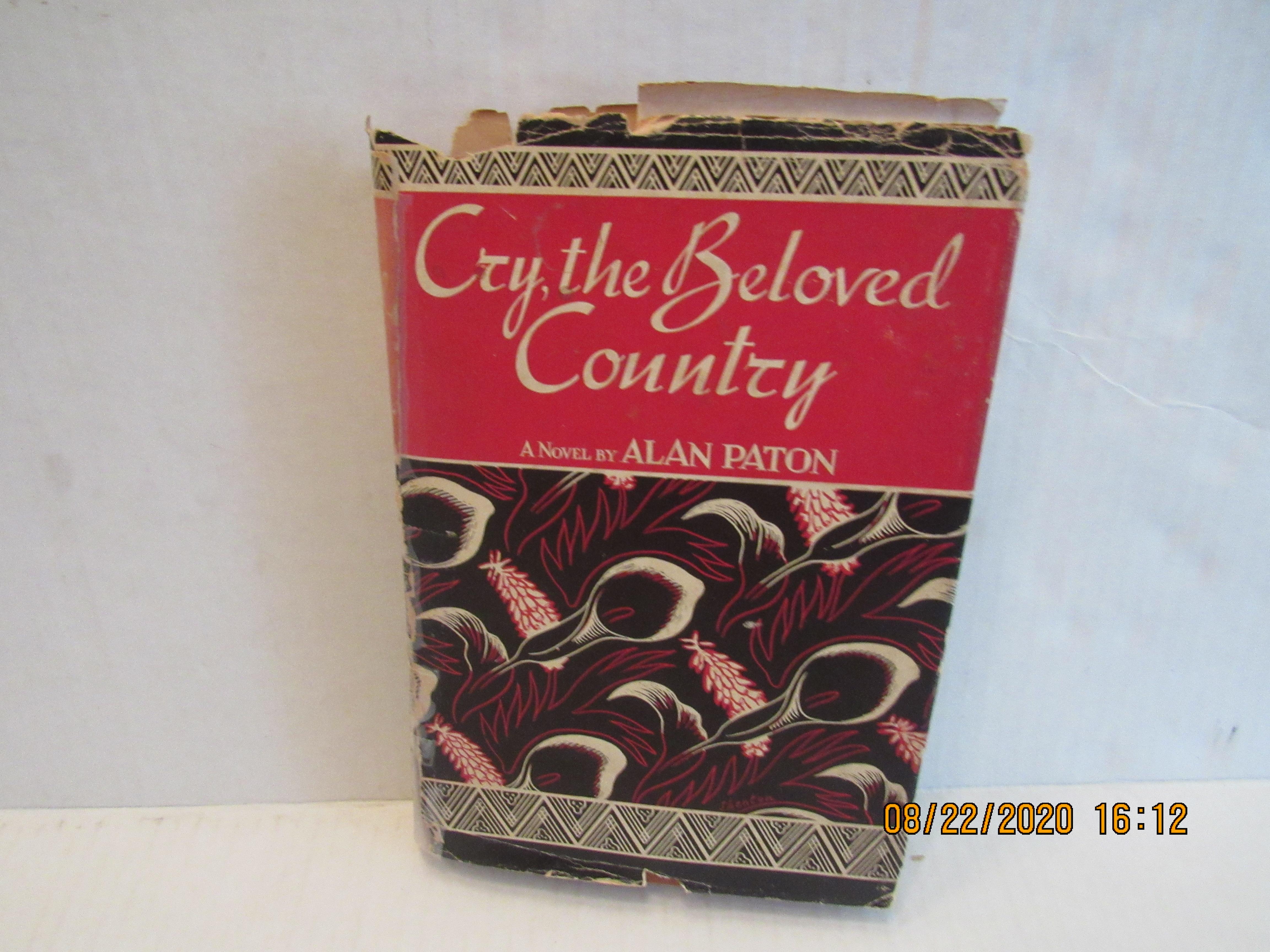 Cry, the Beloved Country by Alan Paton: Very Good Hardcover (1948) 1st