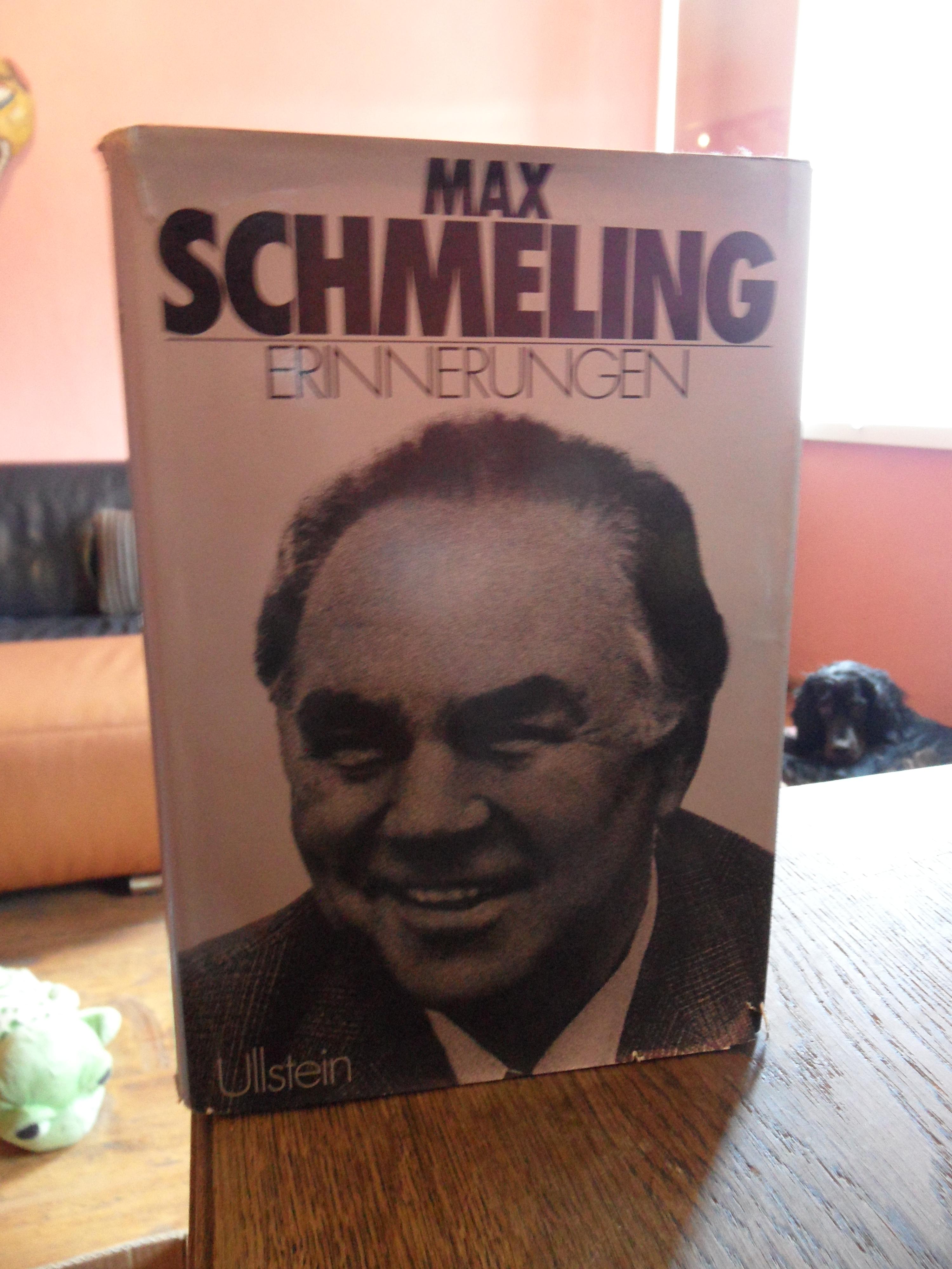 Erinnerungen. - Schmeling, Max