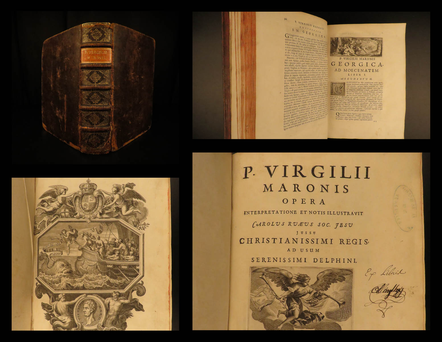 P Virgilii Maronis Opera First Edition Abebooks