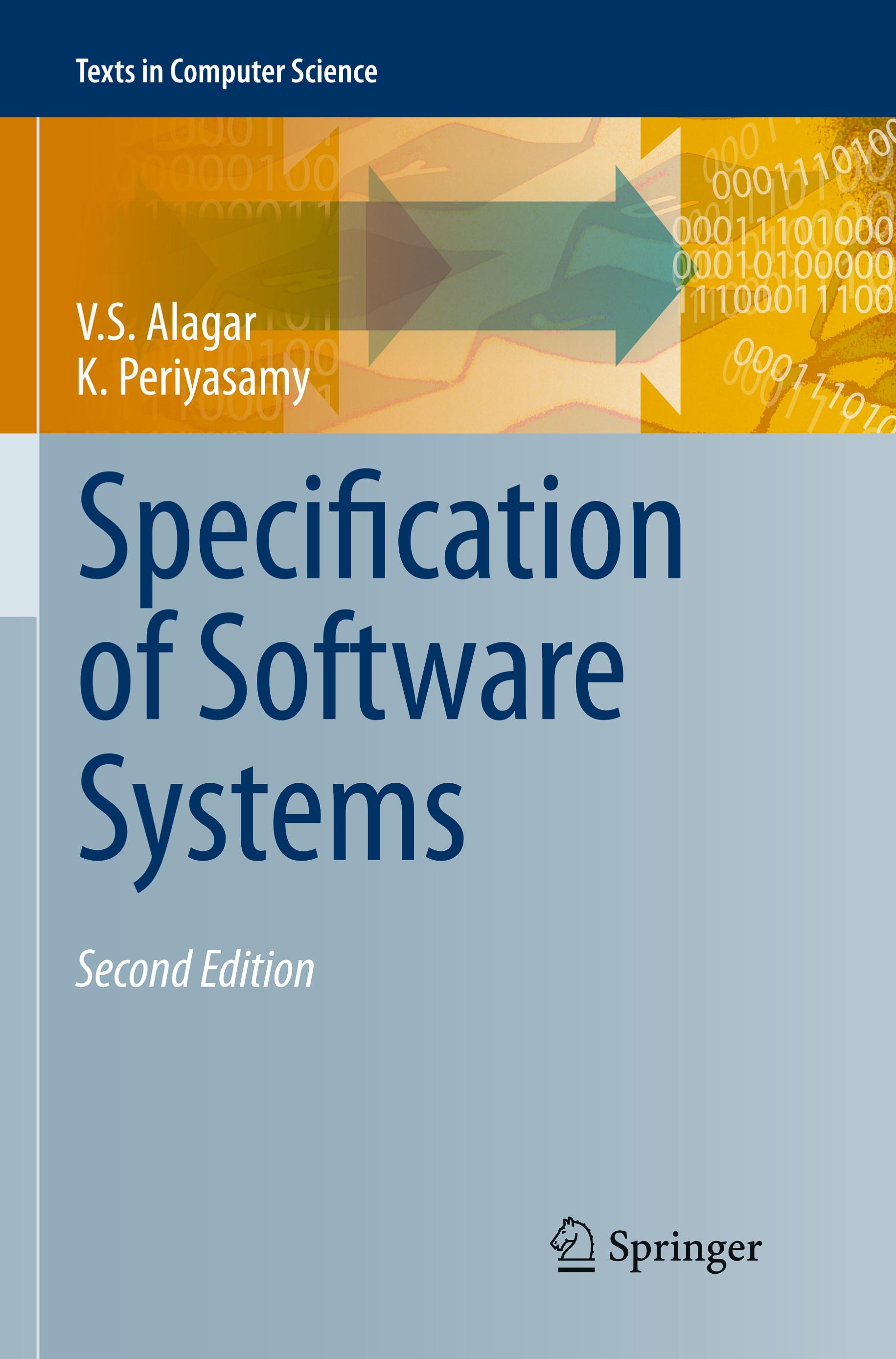 Specification of Software Systems - V.S. Alagar|K. Periyasamy