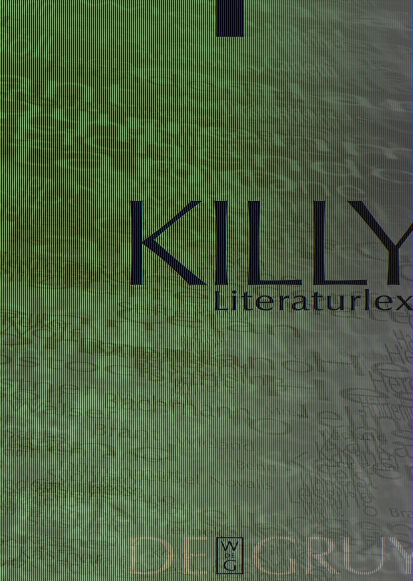 Literaturlexikon. Band 13 - Killy, Walther