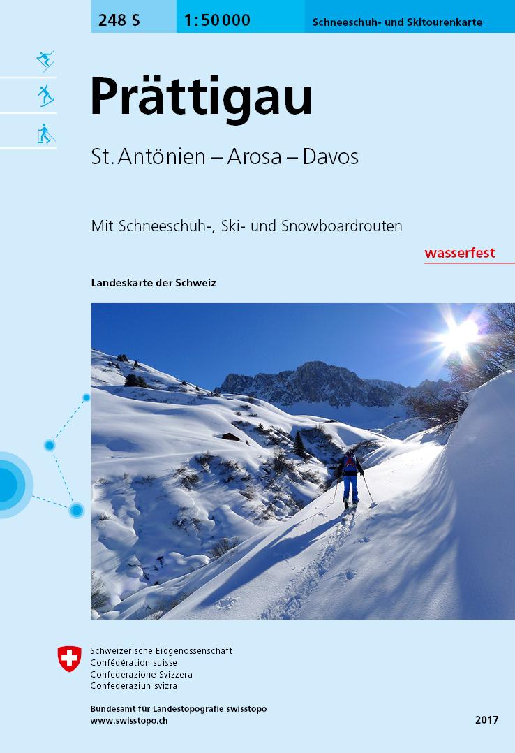 Swisstopo 1 : 50 000 Praettigau Ski - Unknown