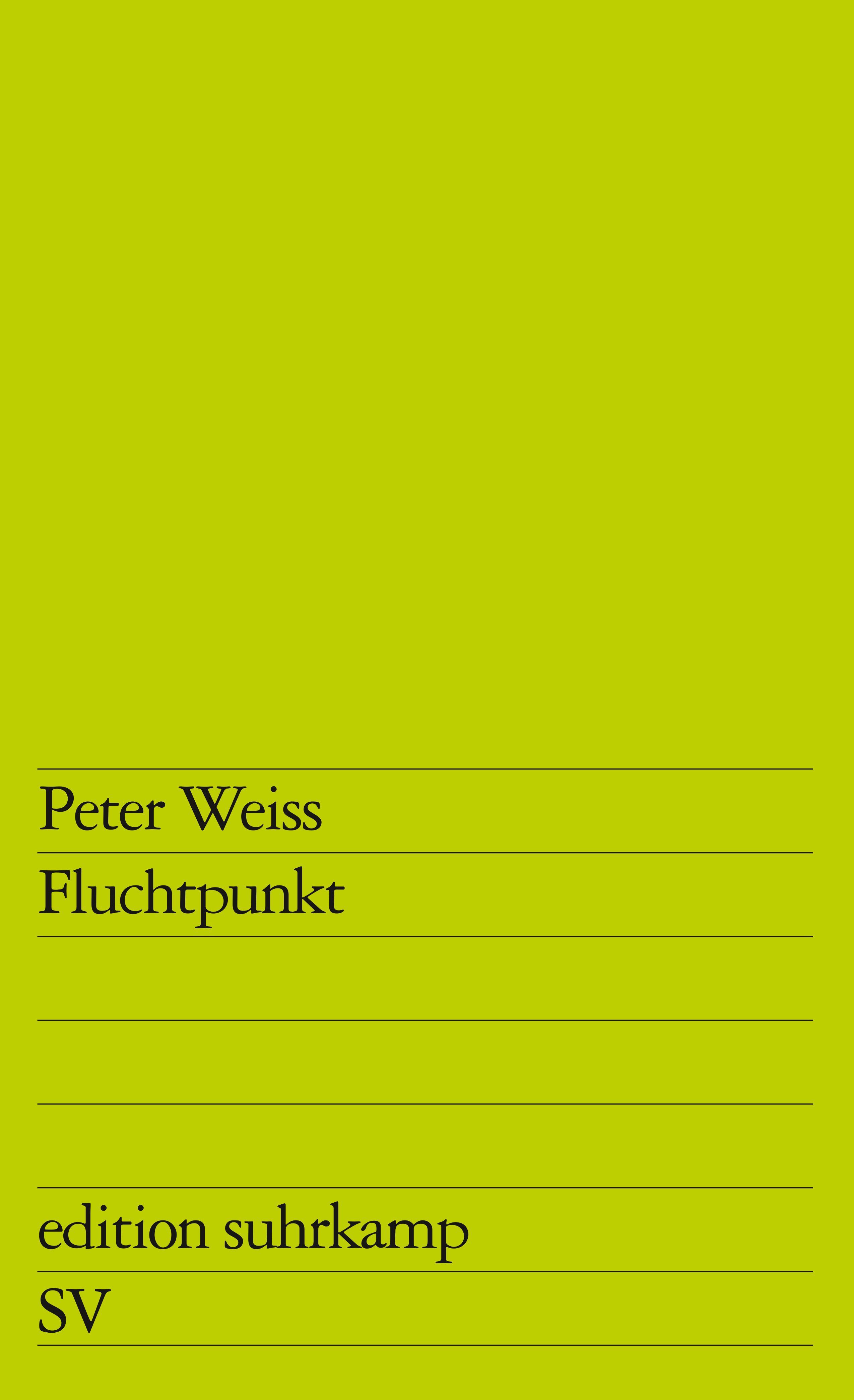 Fluchtpunkt - Weiss, Peter