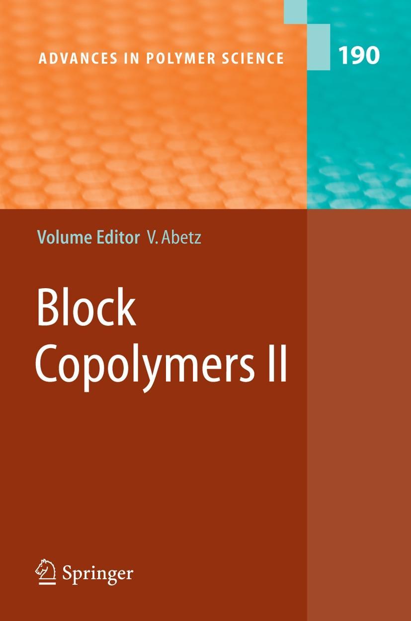 Block Copolymers II - Abetz, Volker