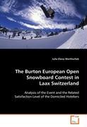 The Burton European Open Snowboard Contest in Laax Switzerland - Worlitschek, Julia E.