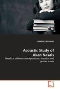 Acoustic Study of Akan Nasals - Bosiwah, Lawrence