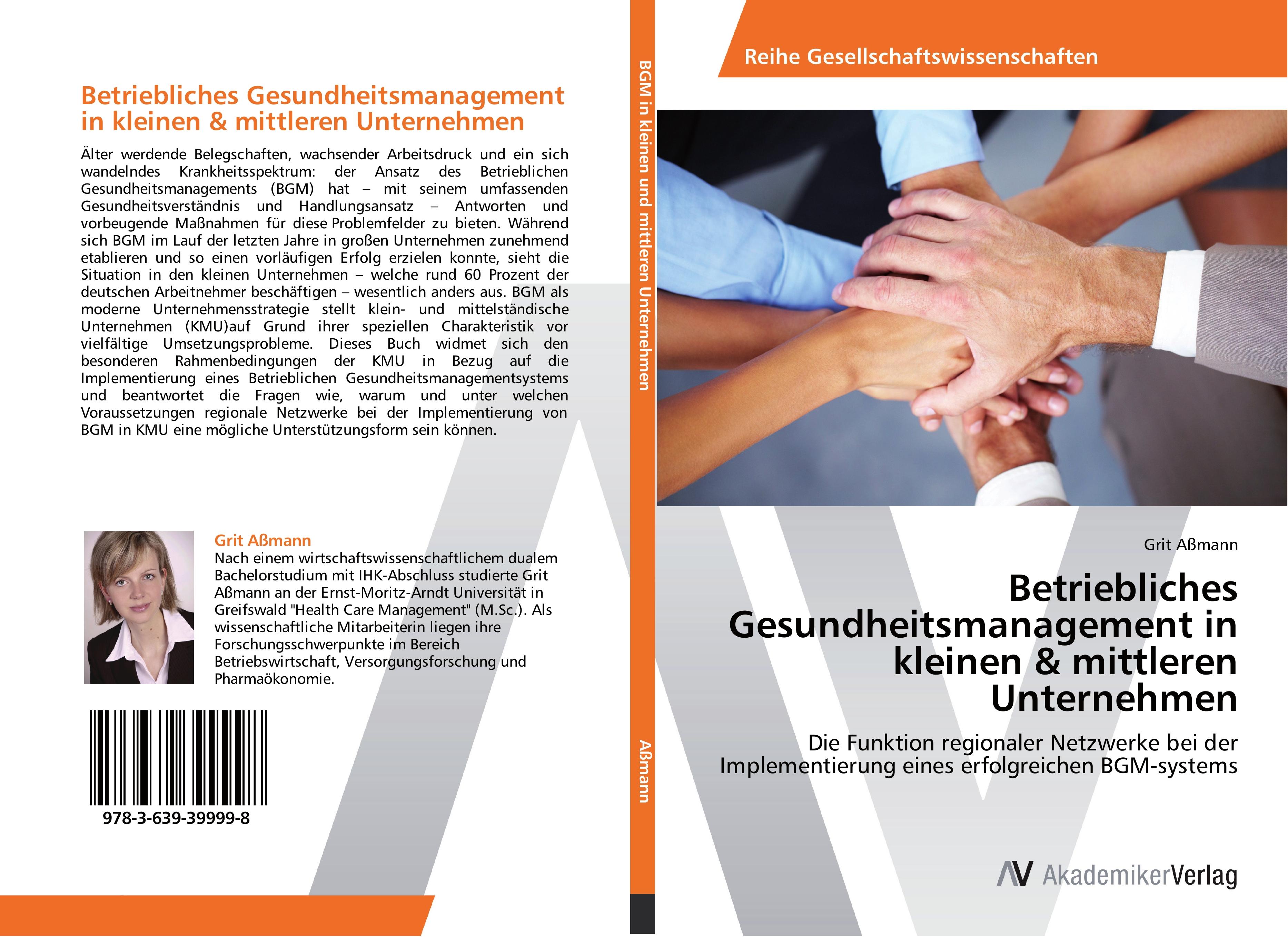 Betriebliches Gesundheitsmanagement in kleinen & mittleren Unternehmen - Grit Aßmann