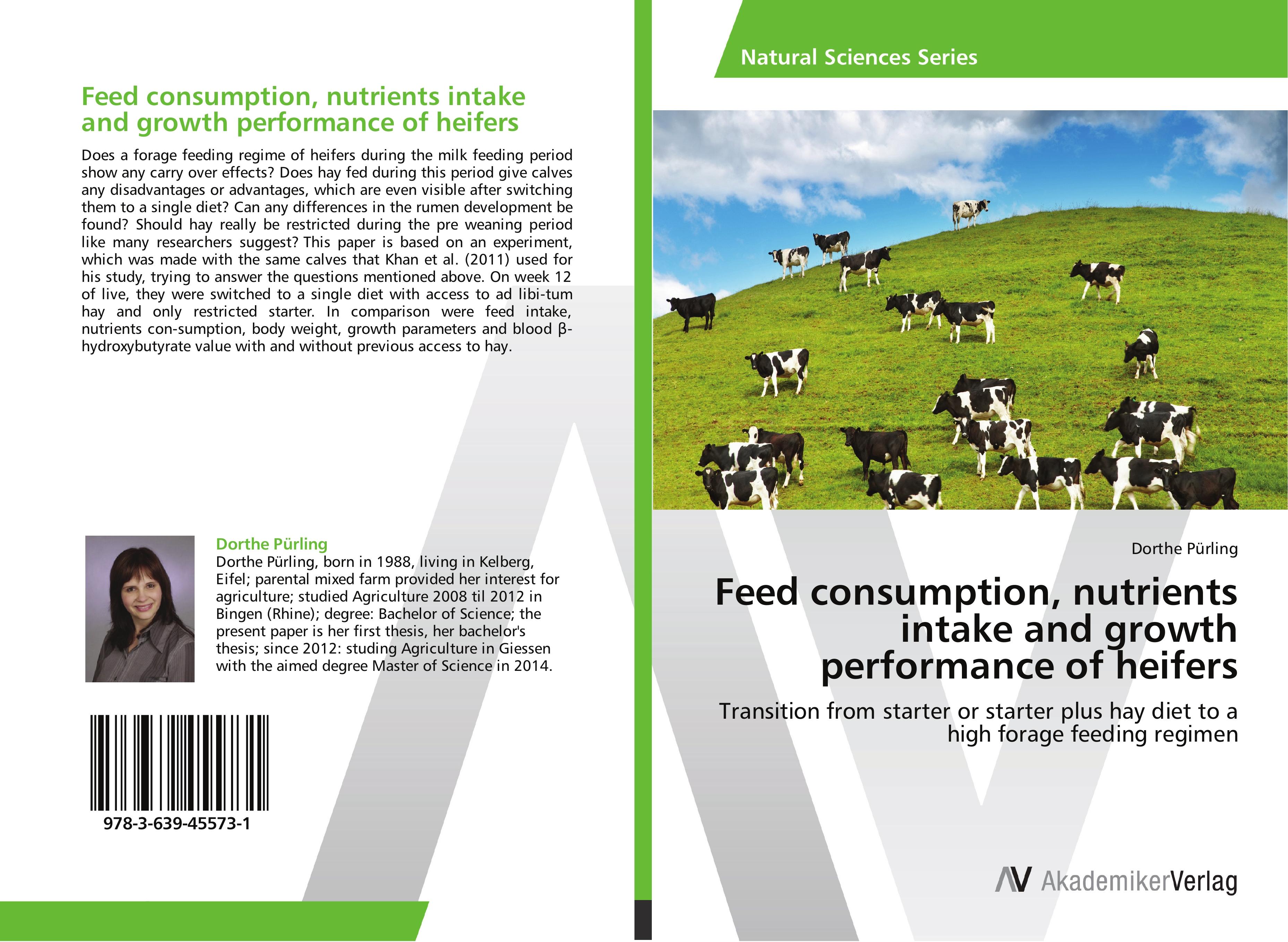 Feed consumption, nutrients intake and growth performance of heifers - Dorthe PÃ¼rling