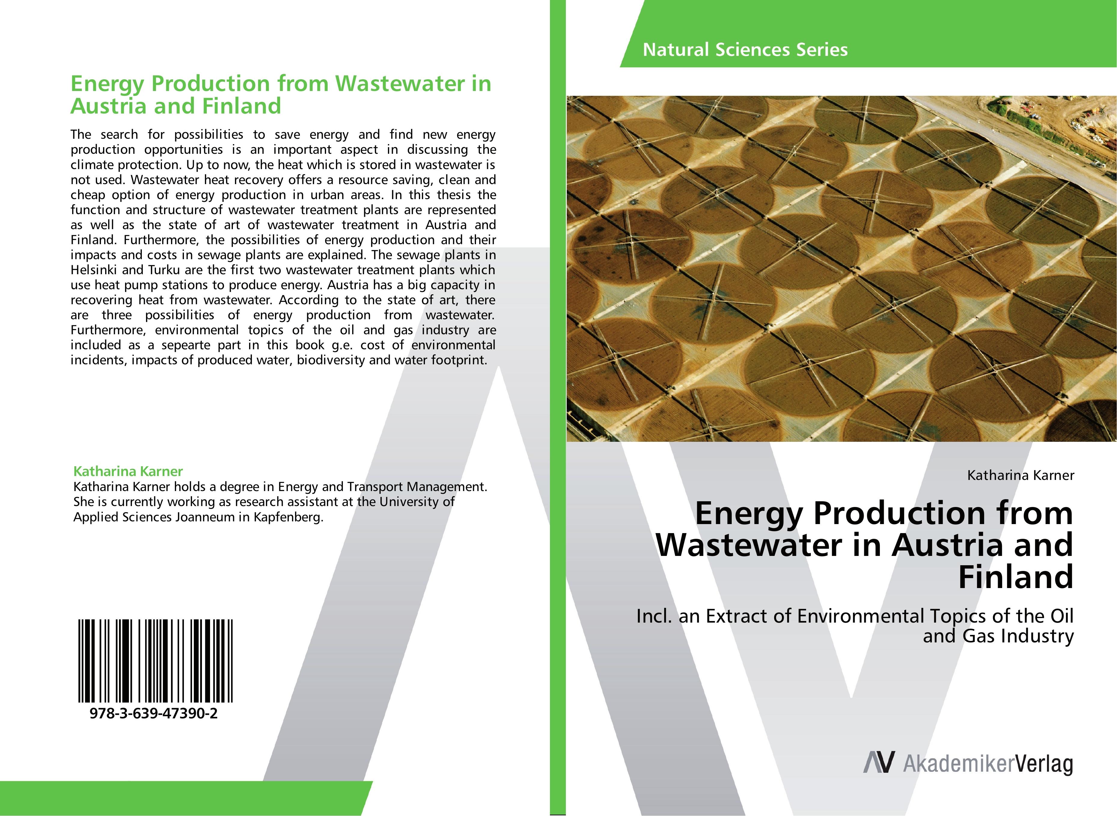 Energy Production from Wastewater in Austria and Finland - Katharina Karner