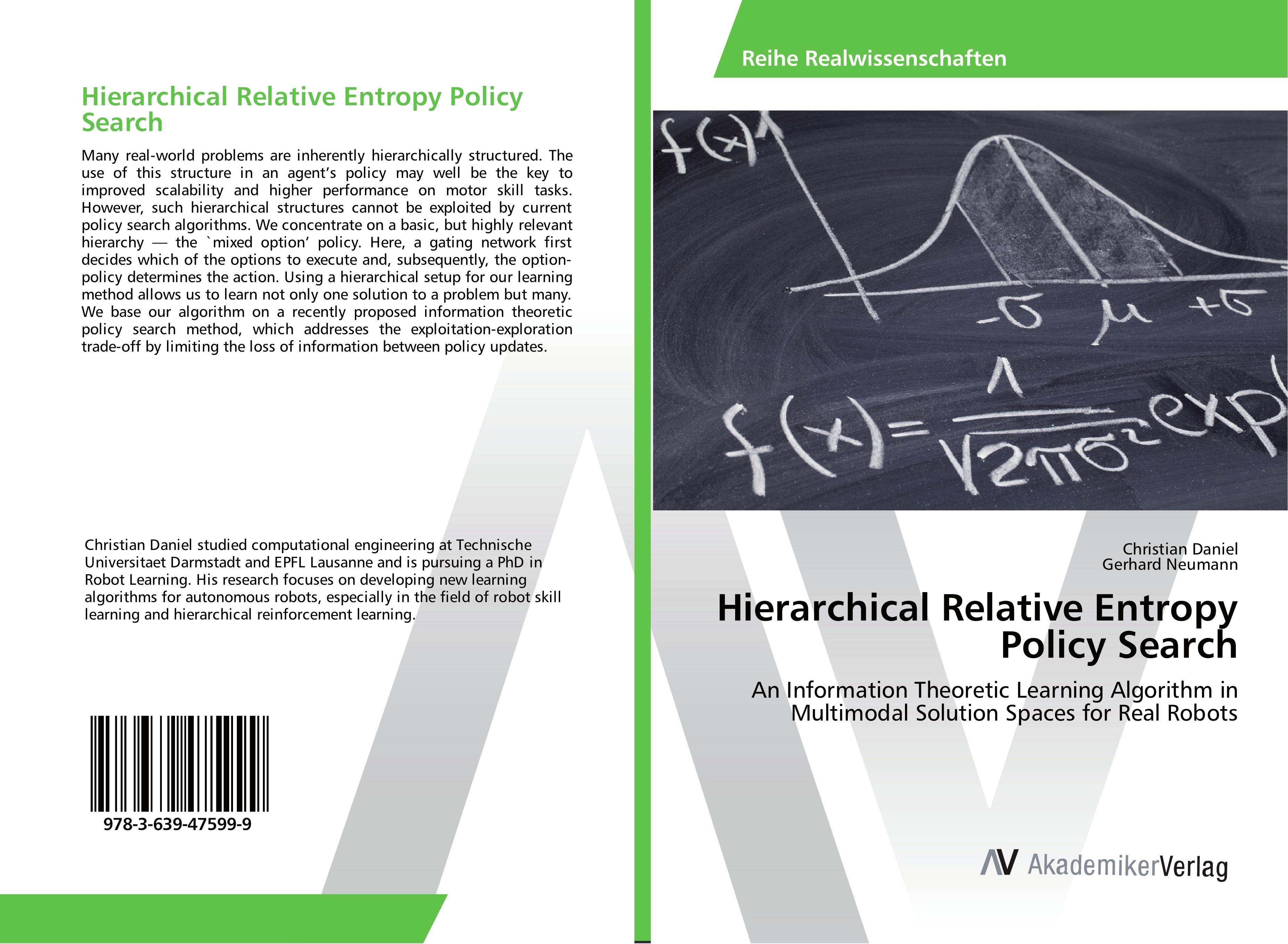 Hierarchical Relative Entropy Policy Search - Christian Daniel|Gerhard Neumann