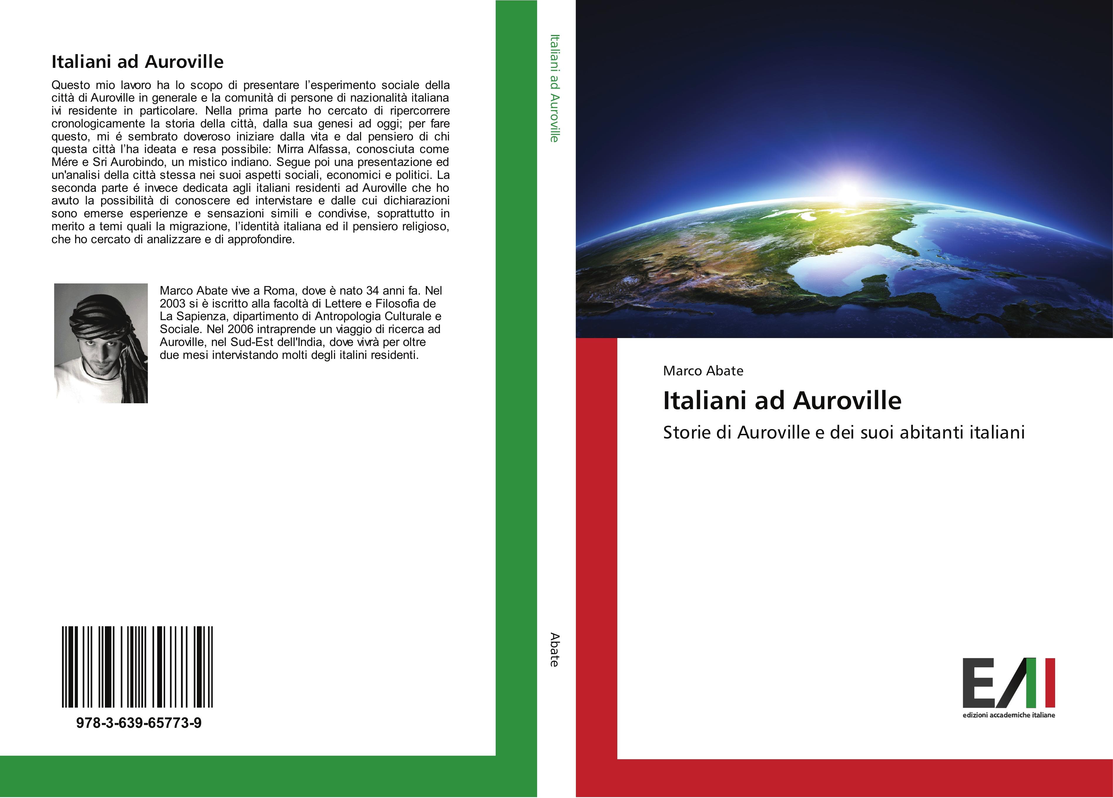 Italiani ad Auroville - Marco Abate