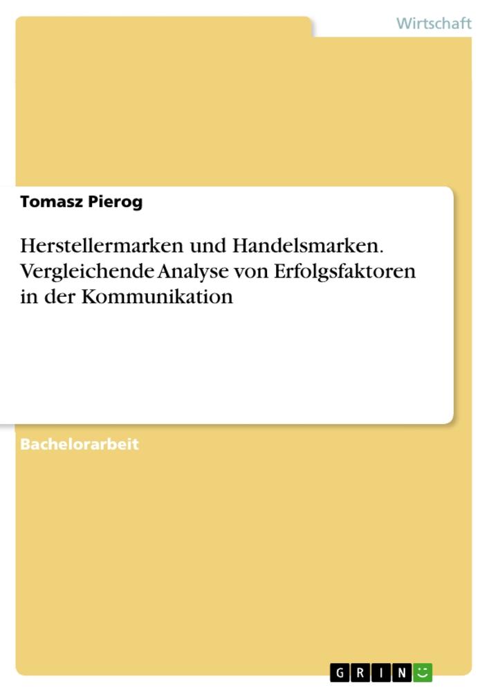 Ã‚Â¿Herstellermarken und Handelsmarken - Pierog, Tomasz