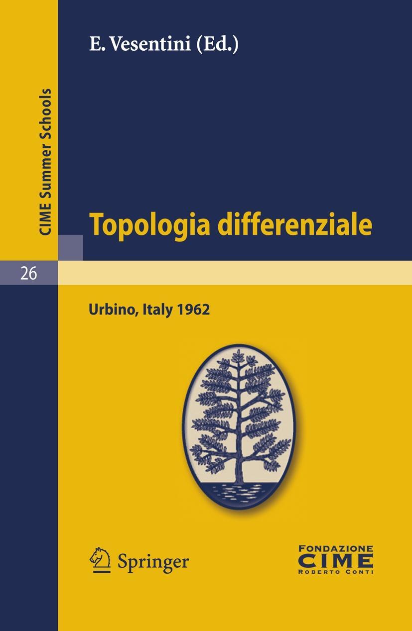 Topologia differenziale - Vesentini, E.