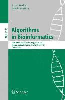 Algorithms in Bioinformatics - Darling, Aaron|Stoye, Jens