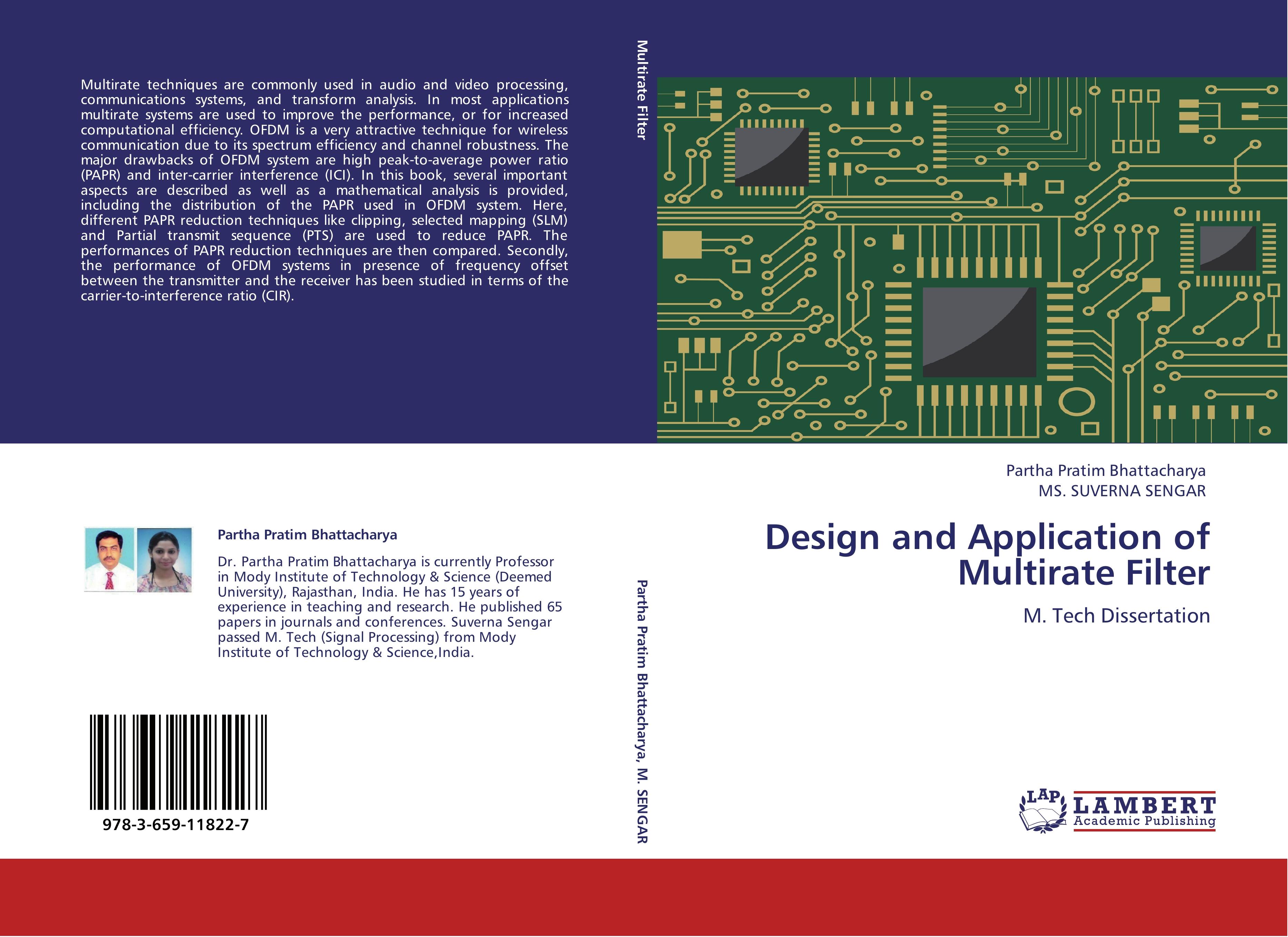 Design and Application of Multirate Filter - Partha Pratim Bhattacharya|MS. SUVERNA SENGAR