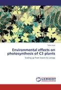 Environmental effects on photosynthesis of C3 plants - June, Tania