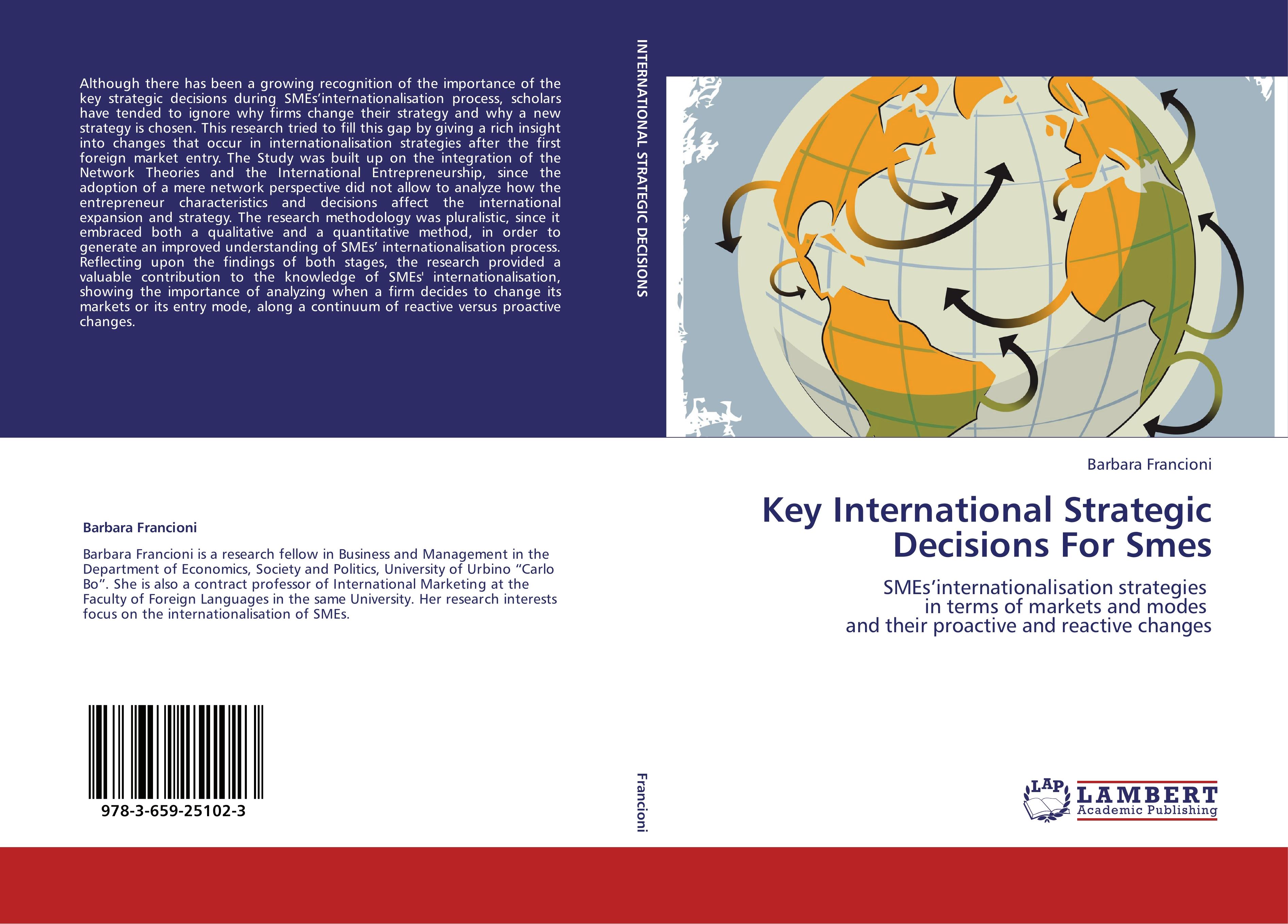 Key International Strategic Decisions For Smes - Barbara Francioni
