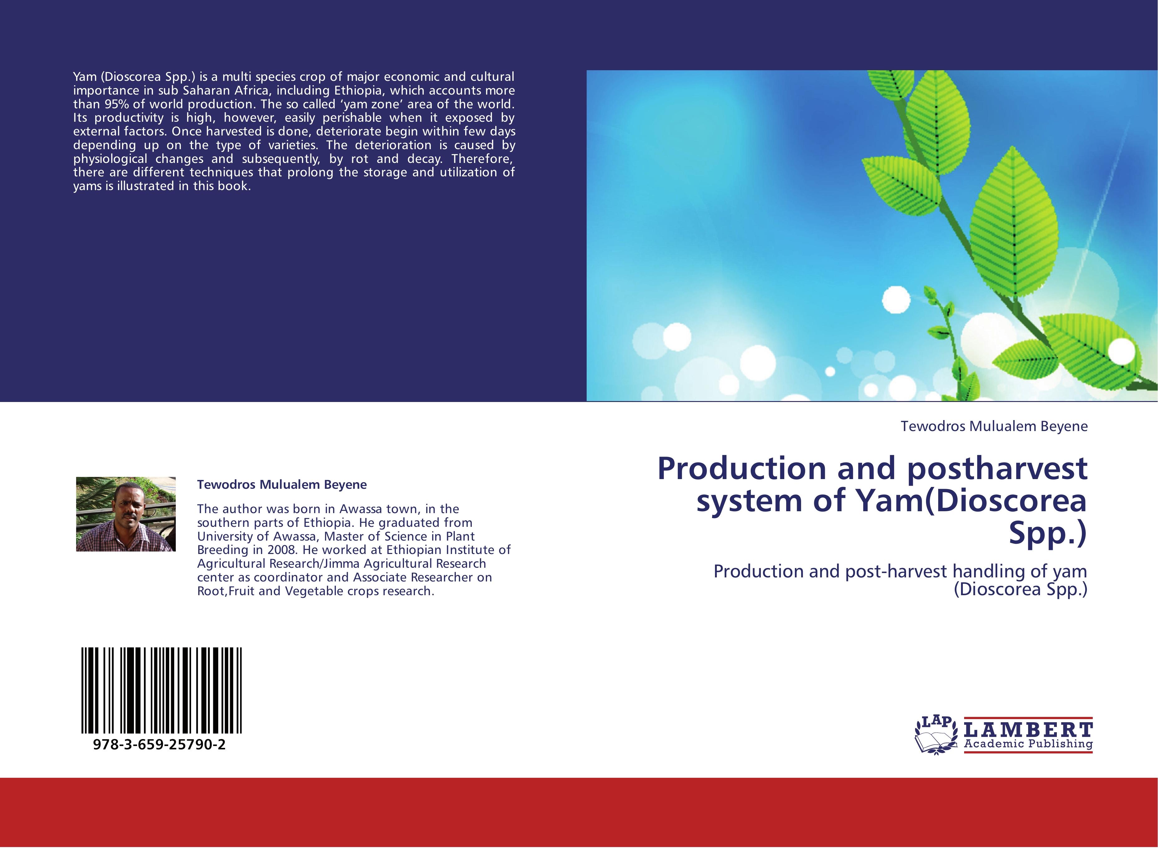 Production and postharvest system of Yam(Dioscorea Spp.) - Tewodros Mulualem Beyene