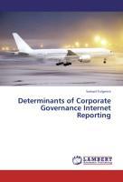 Determinants of Corporate Governance Internet Reporting - Fulgence, Samuel