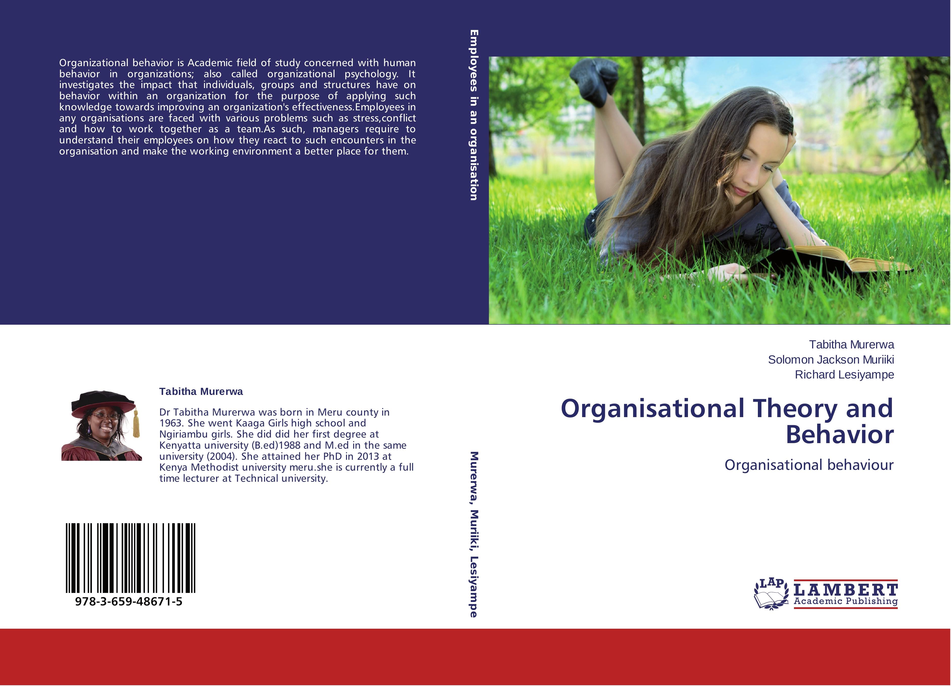 Organisational Theory and Behavior - Tabitha Murerwa|Solomon Jackson Muriiki|Richard Lesiyampe