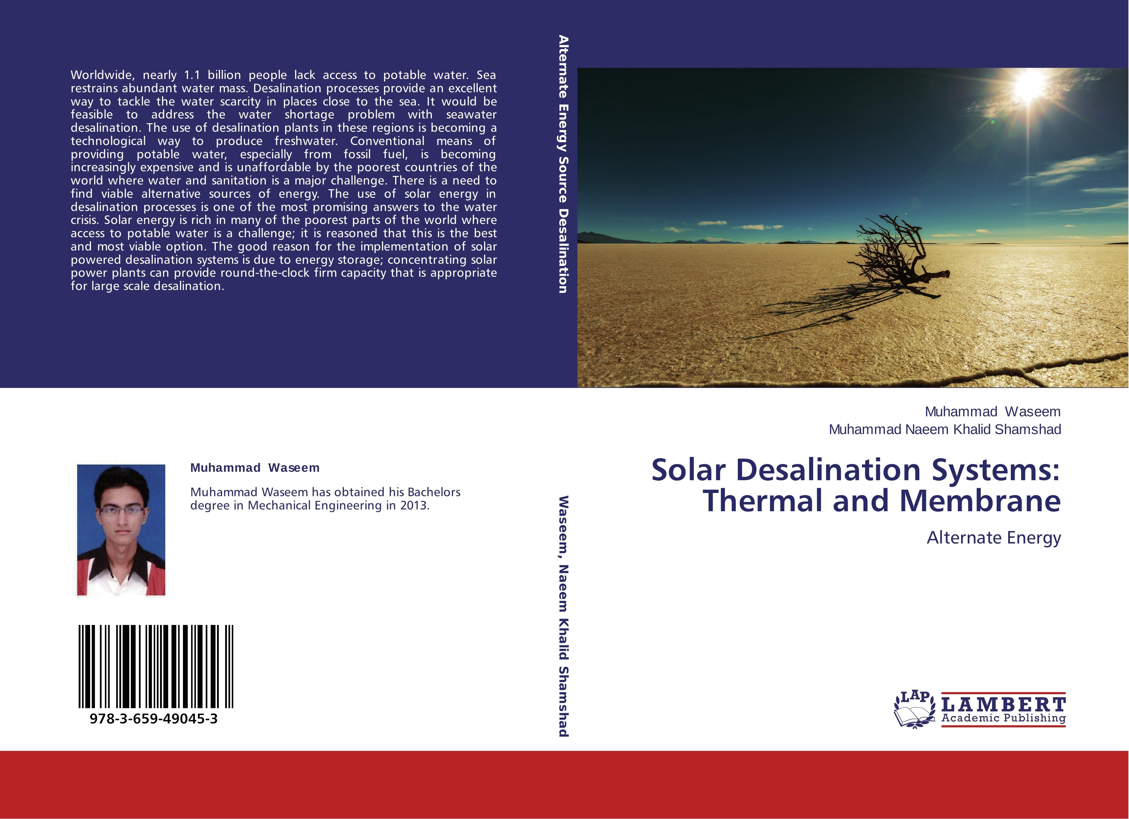 Solar Desalination Systems: Thermal and Membrane - Muhammad Waseem|Muhammad Naeem Khalid Shamshad