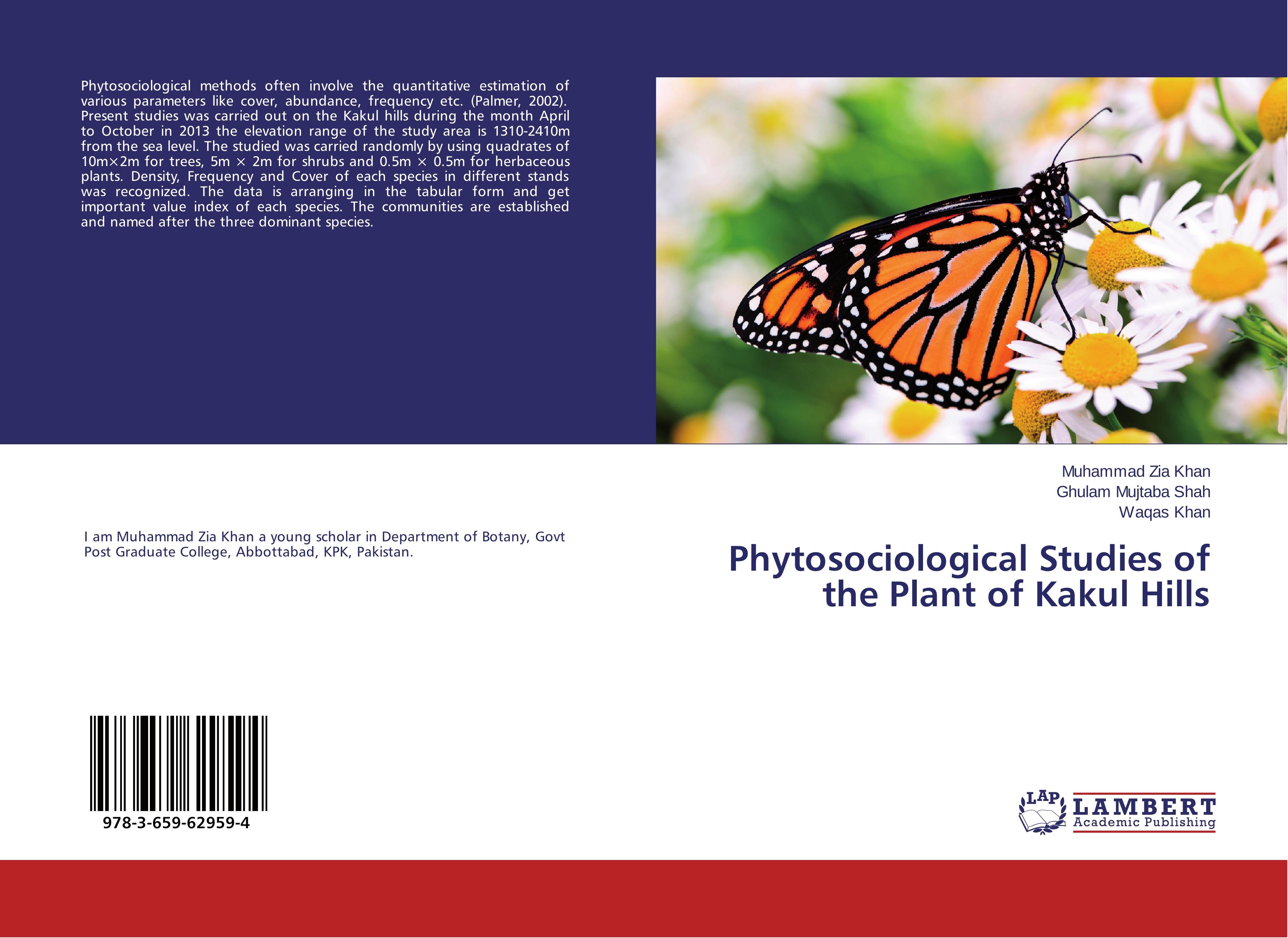 Phytosociological Studies of the Plant of Kakul Hills - Muhammad Zia Khan|Ghulam Mujtaba Shah|Waqas Khan