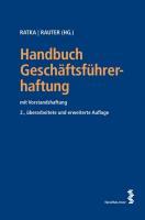 Handbuch Geschaeftsführerhaftung - Unknown Author