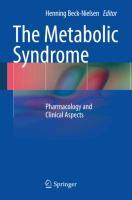 The Metabolic Syndrome - Beck-Nielsen, Henning