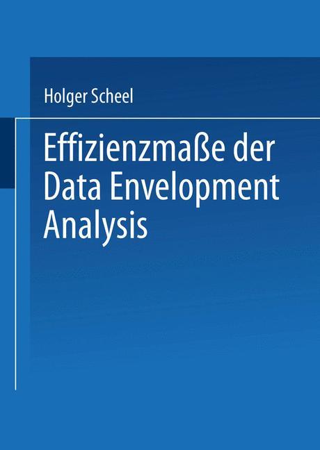 EffizienzmaÃƒÂŸe der Data Envelopment Analysis - Holger Scheel