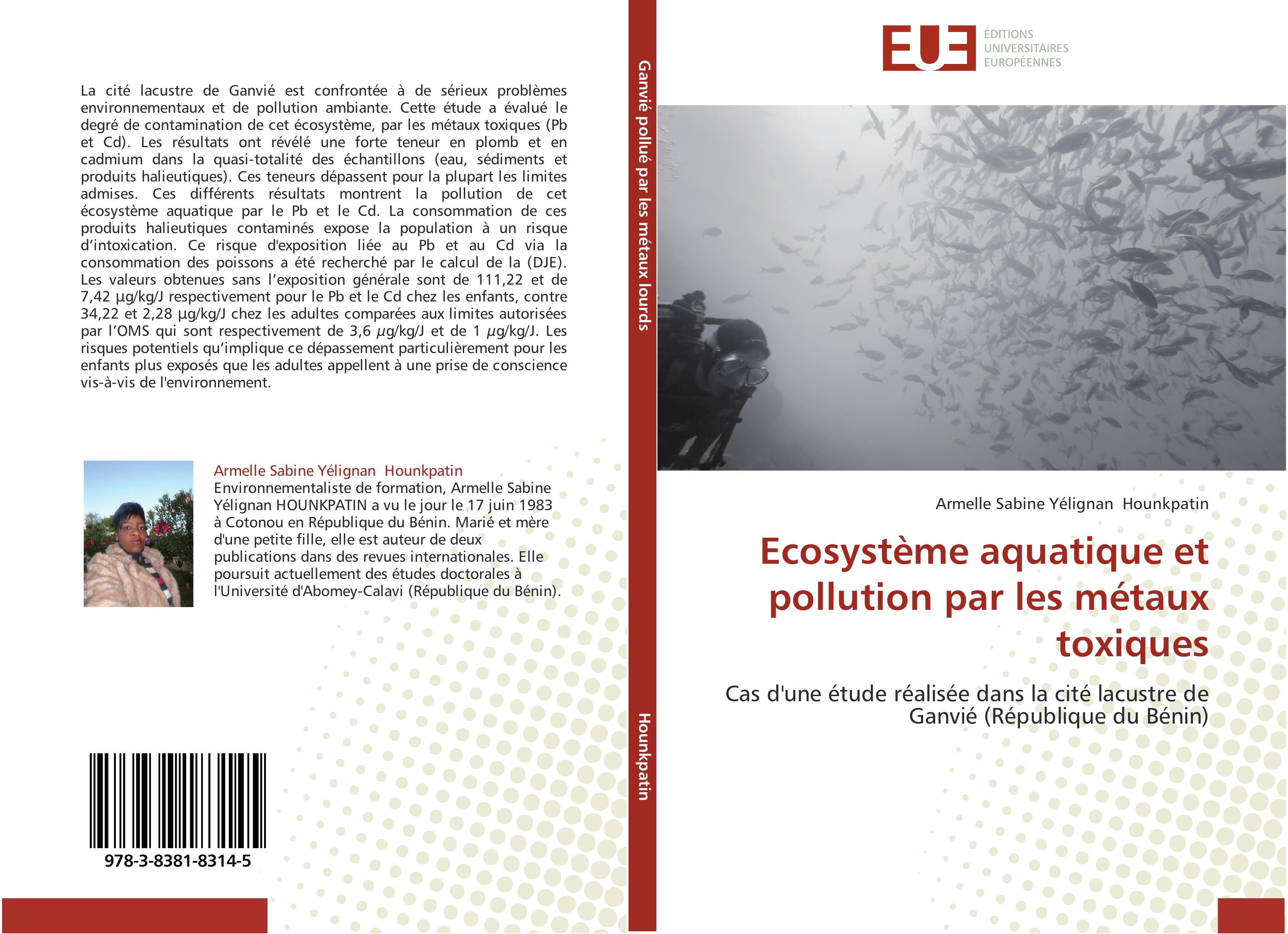 Ecosystème aquatique et pollution par les métaux toxiques - Armelle Sabine Yélignan Hounkpatin