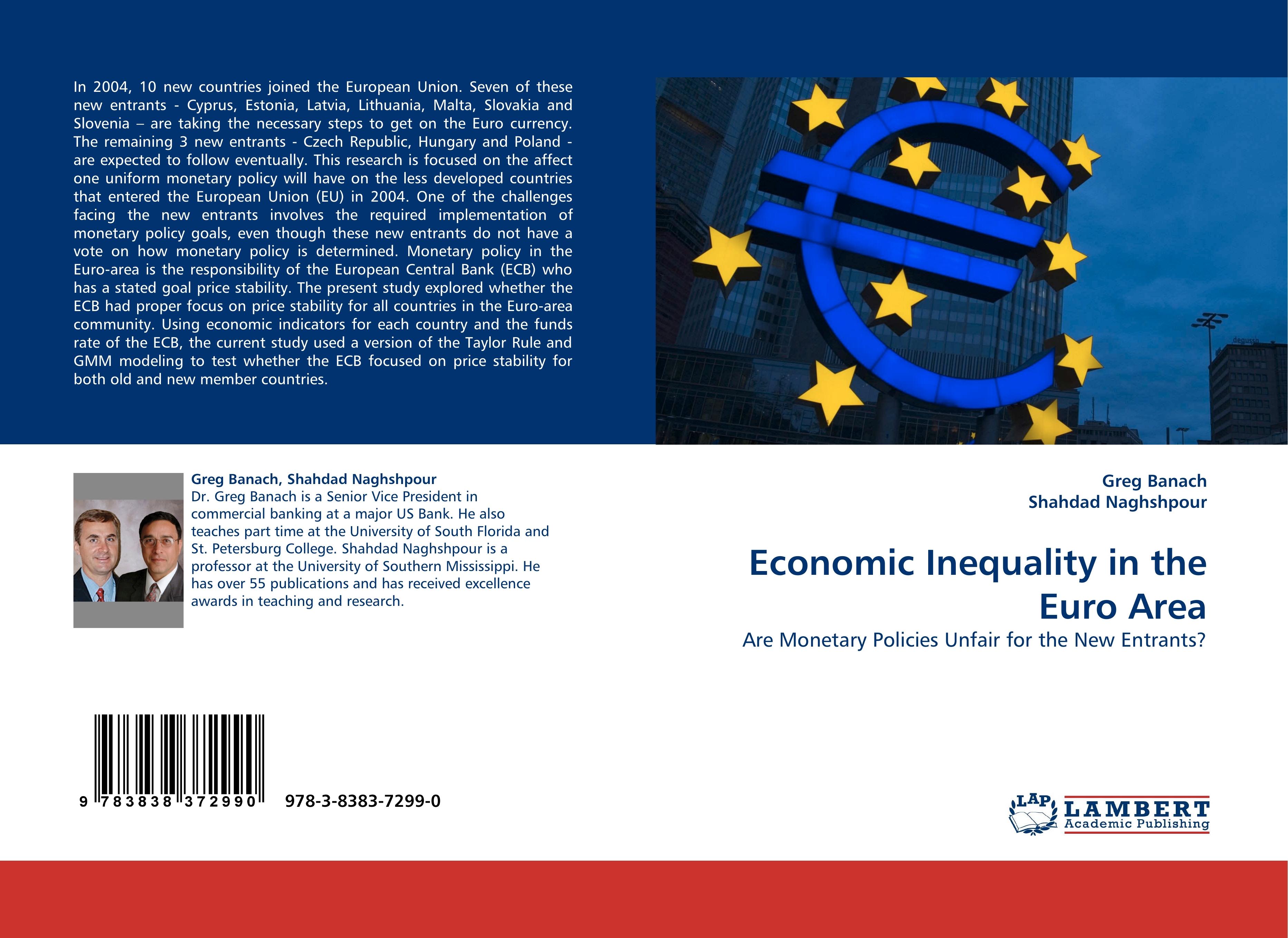 Economic Inequality in the Euro Area - Banach, Greg|Naghshpour, Shahdad