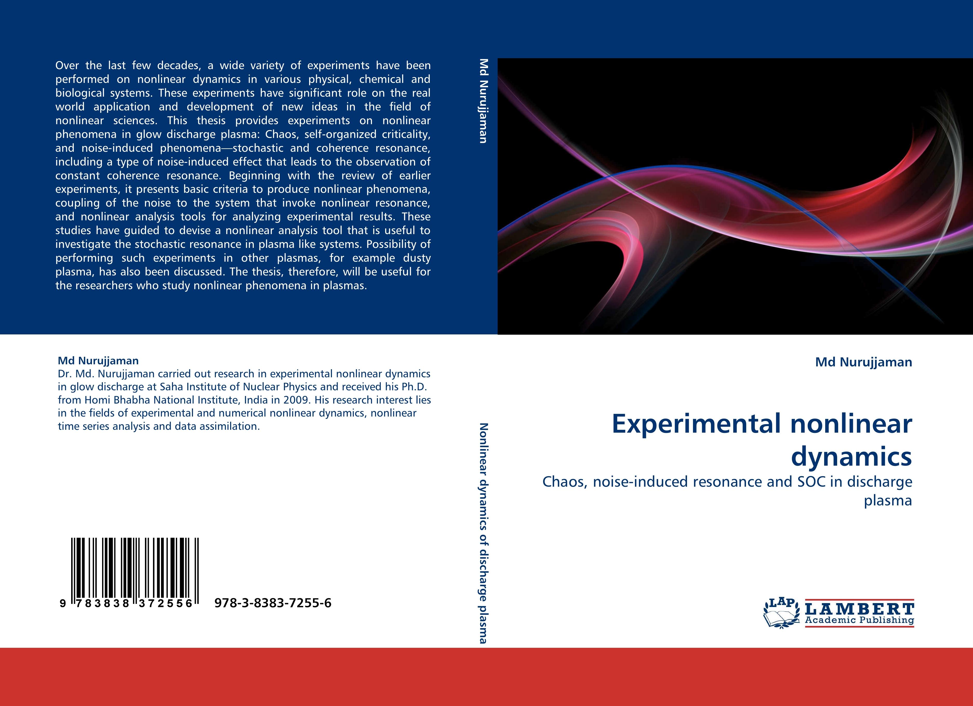 Experimental nonlinear dynamics - Md Nurujjaman