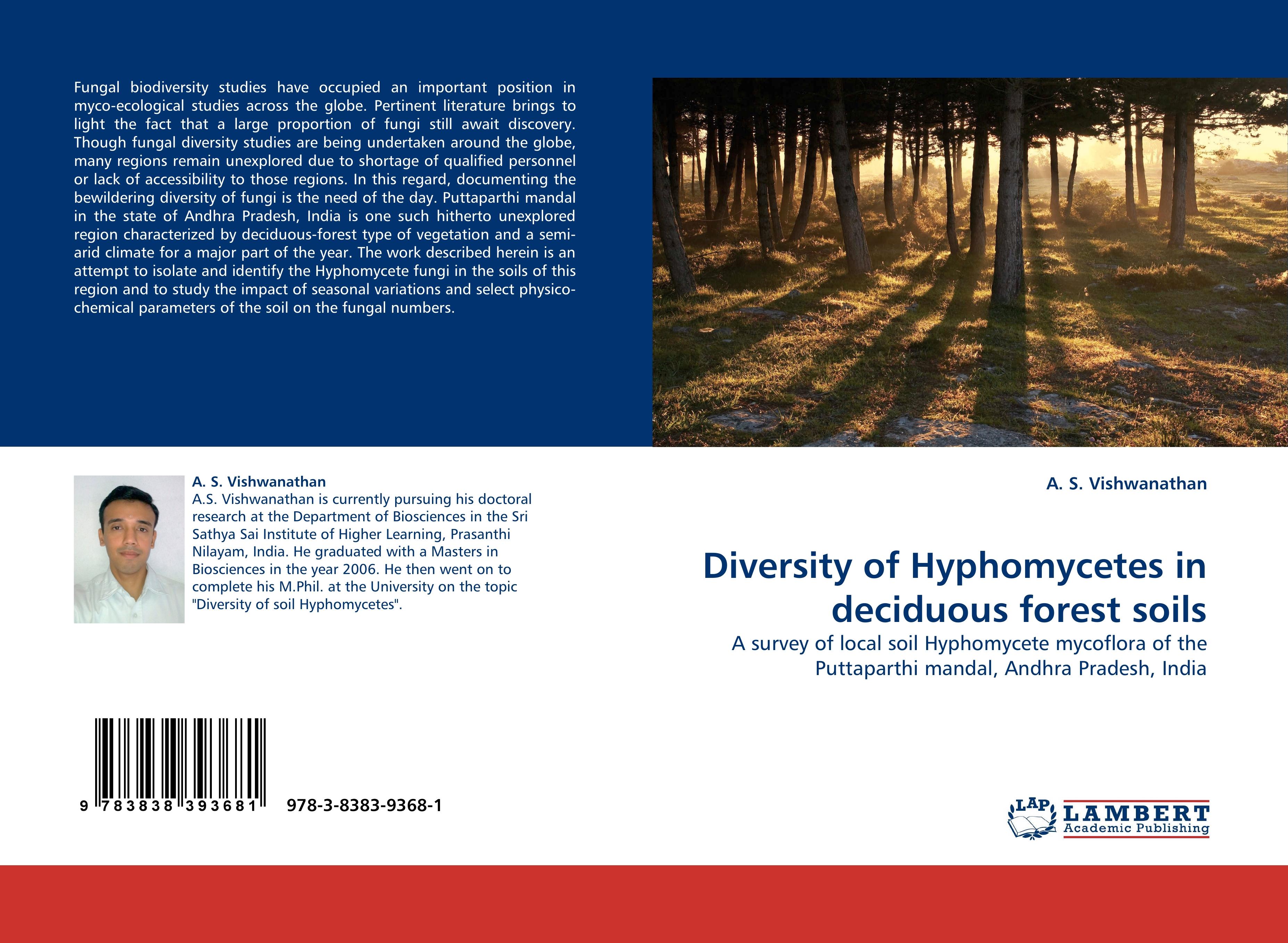 Diversity of Hyphomycetes in deciduous forest soils - Vishwanathan, A. S.