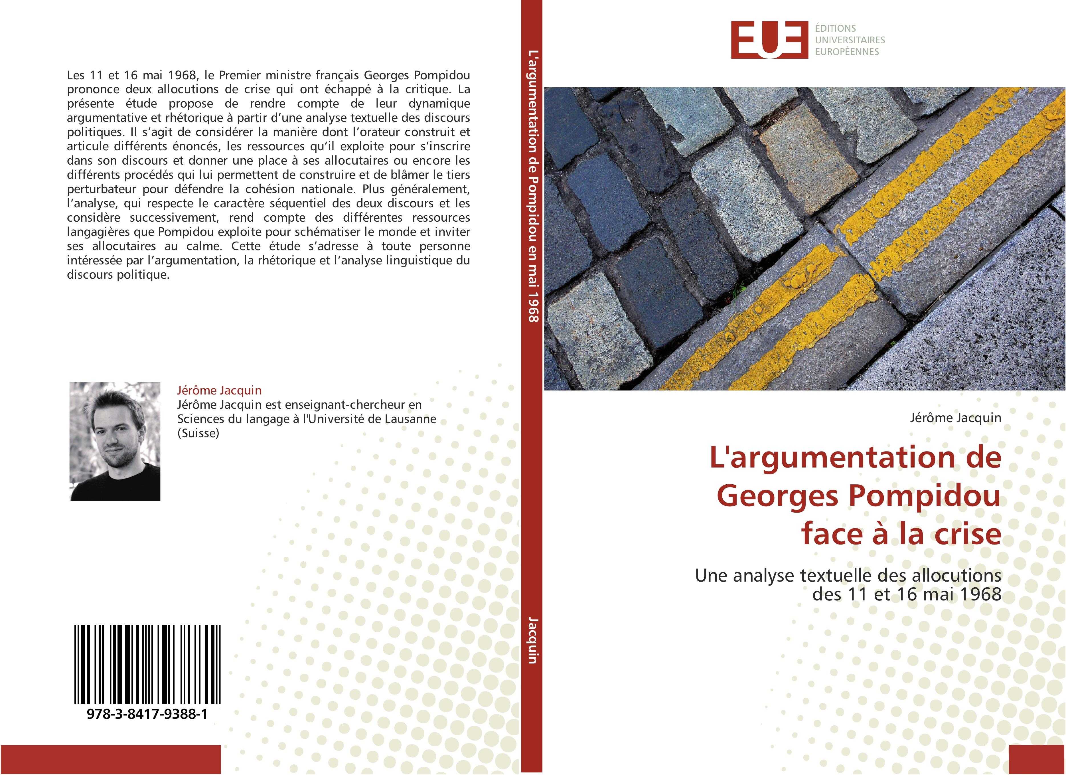 L argumentation de Georges Pompidou face à la crise - Jérôme Jacquin