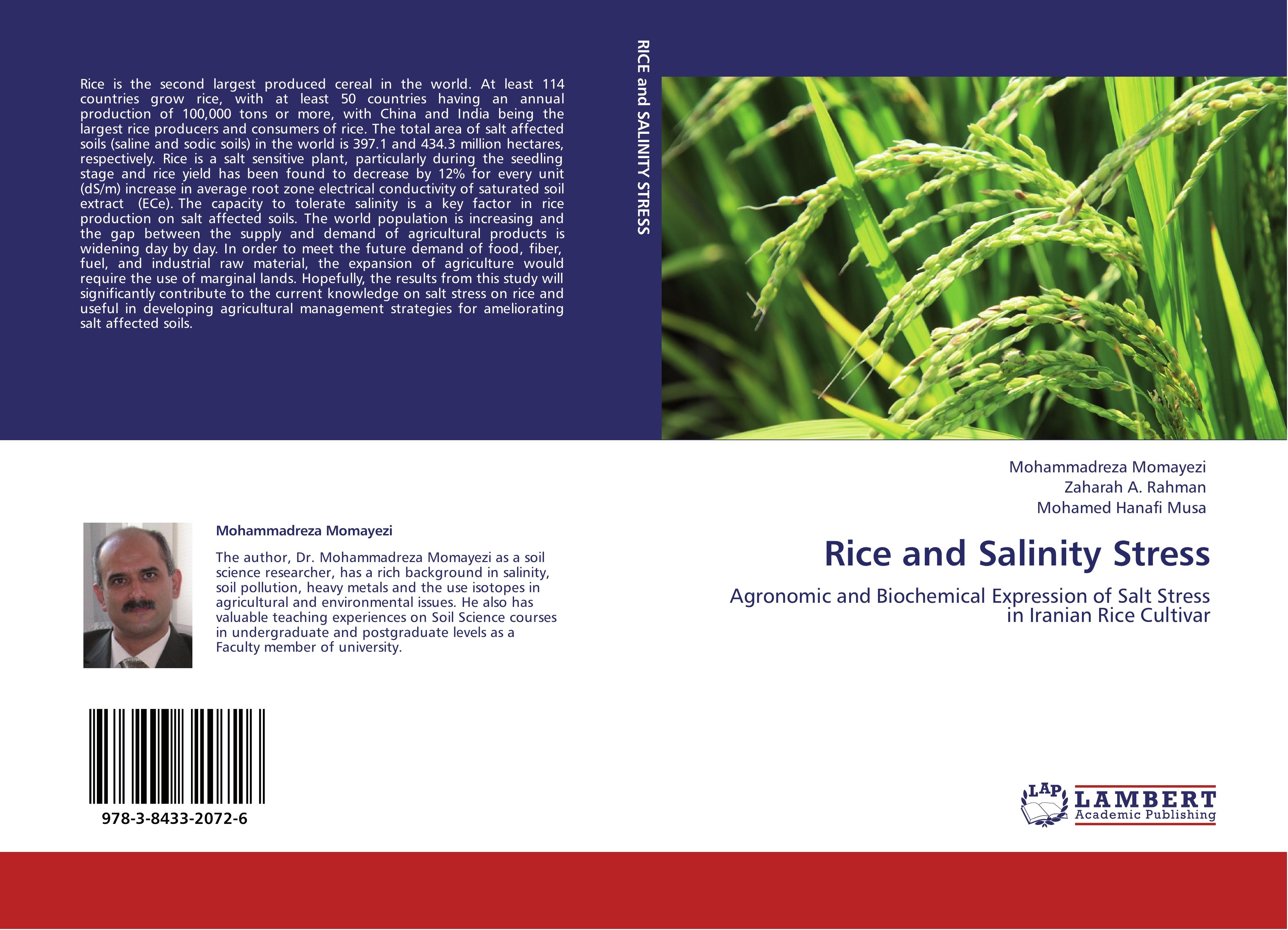 Rice and Salinity Stress - Mohammadreza Momayezi|Zaharah A. Rahman|Mohamed Hanafi Musa