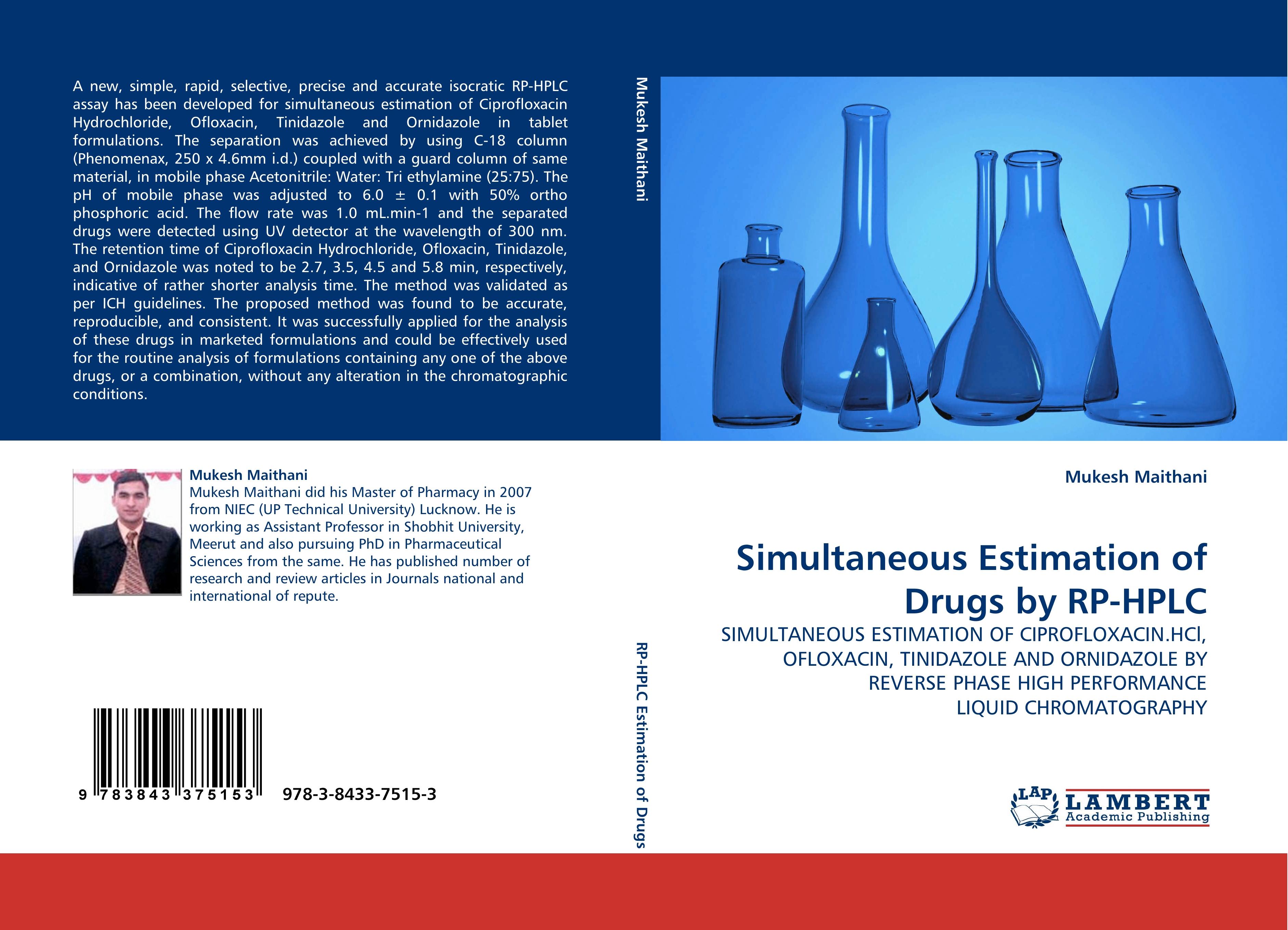 Simultaneous Estimation of Drugs by RP-HPLC - Maithani, Mukesh