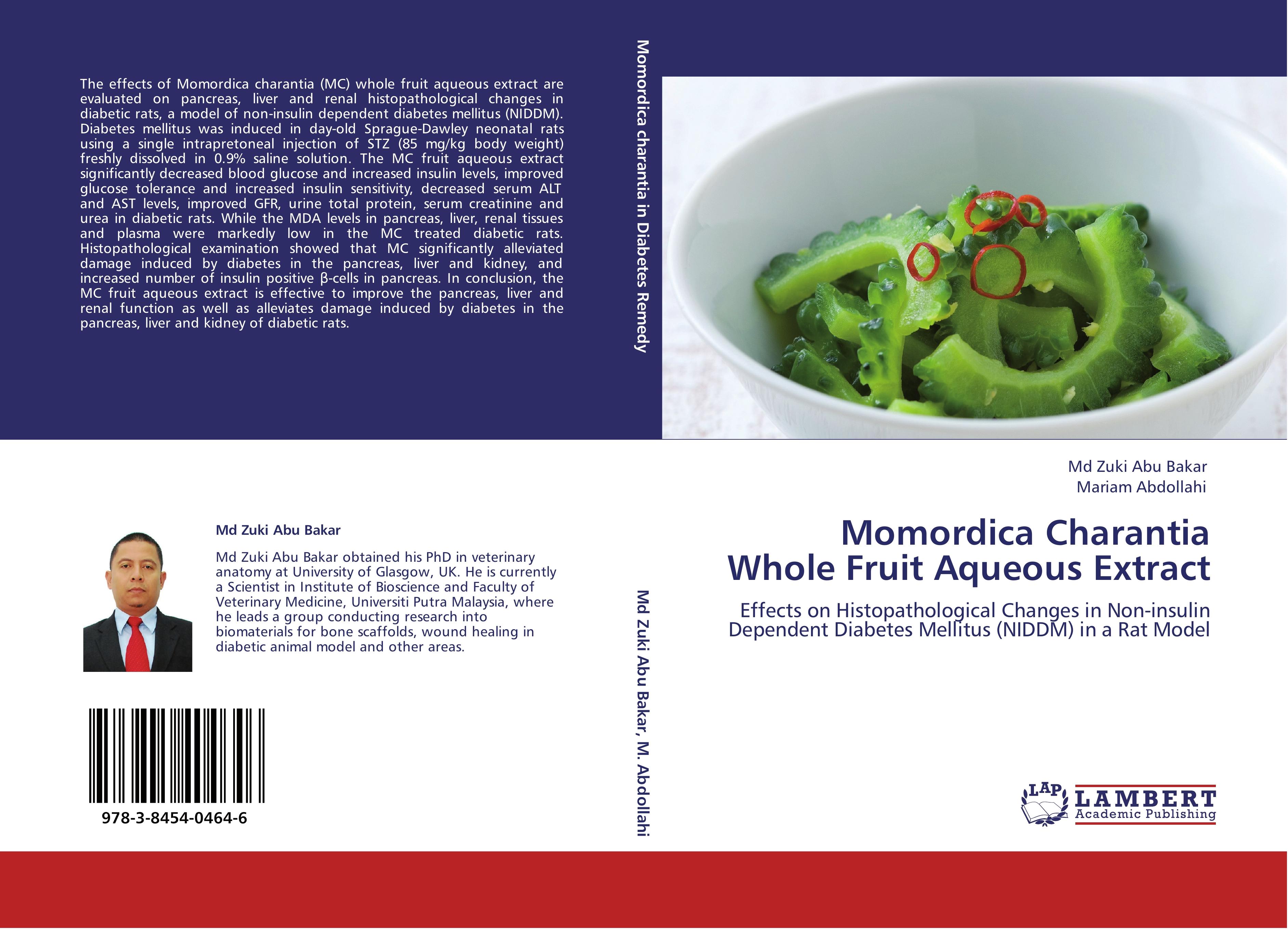Momordica Charantia Whole Fruit Aqueous Extract - Md Zuki Abu Bakar|Mariam Abdollahi