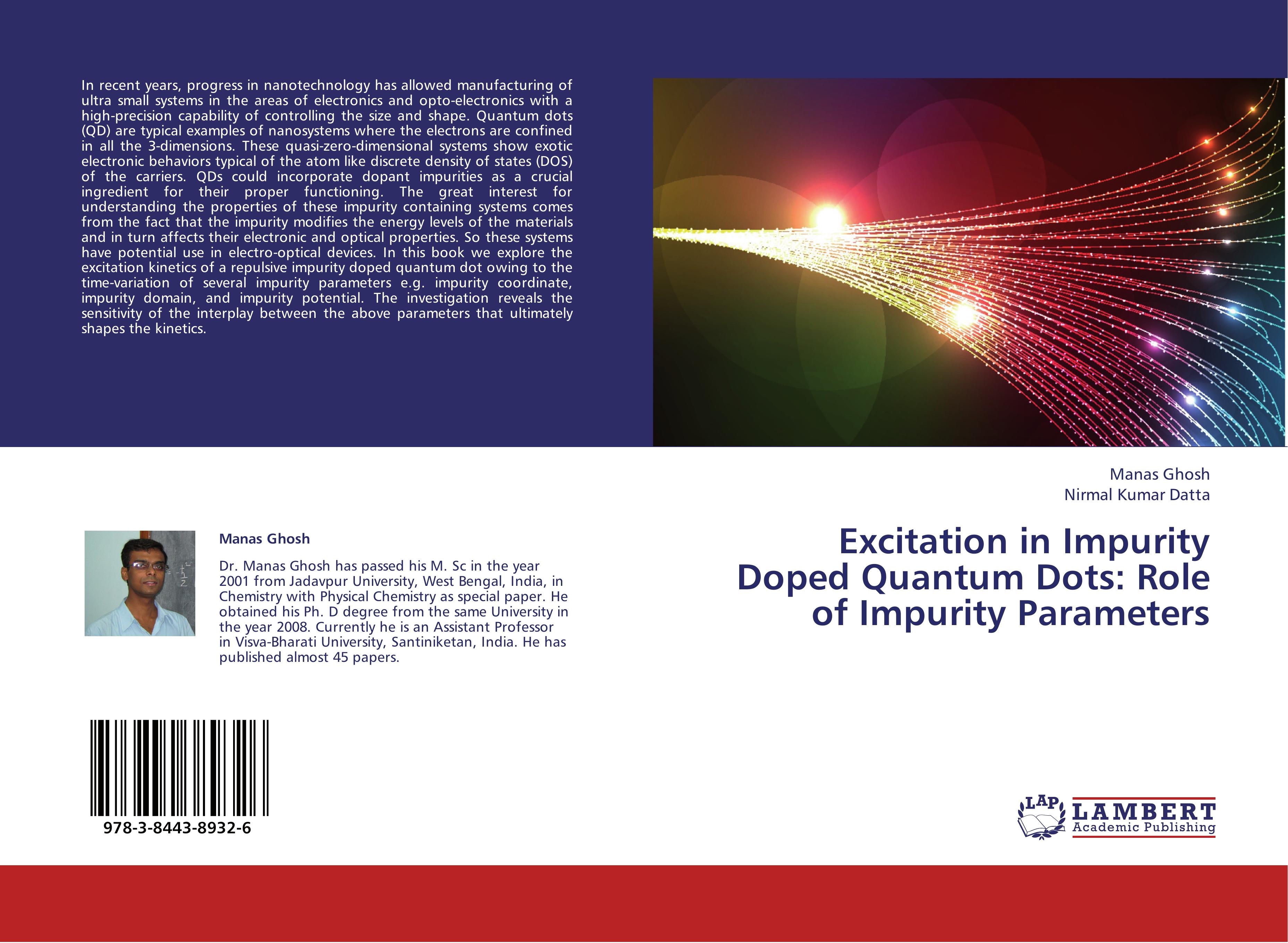 Excitation in Impurity Doped Quantum Dots: Role of Impurity Parameters - Manas Ghosh|Nirmal Kumar Datta