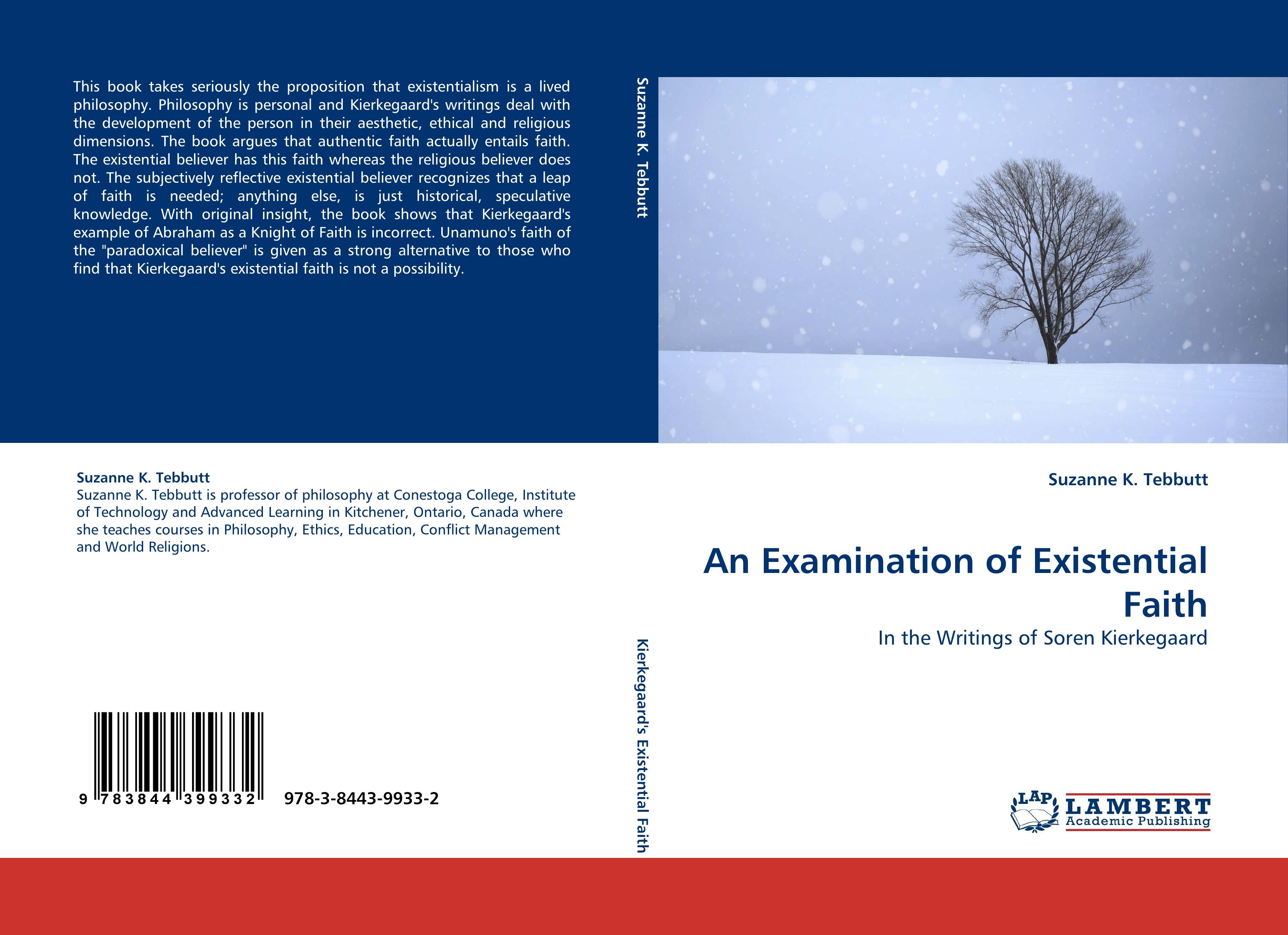 An Examination of Existential Faith - Suzanne K. Tebbutt