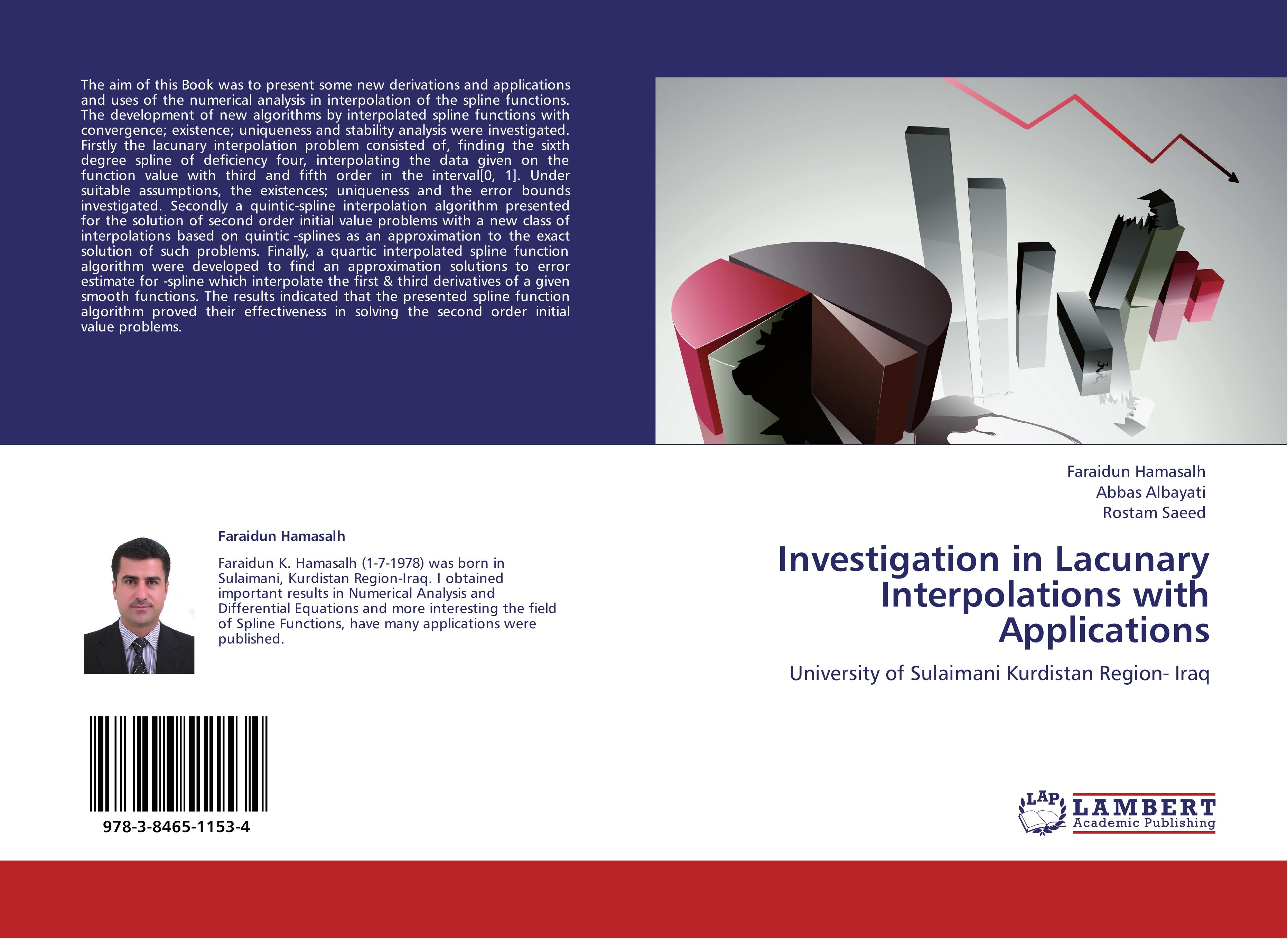 Investigation in Lacunary Interpolations with Applications - Hamasalh, Faraidun|Albayati, Abbas|Saeed, Rostam