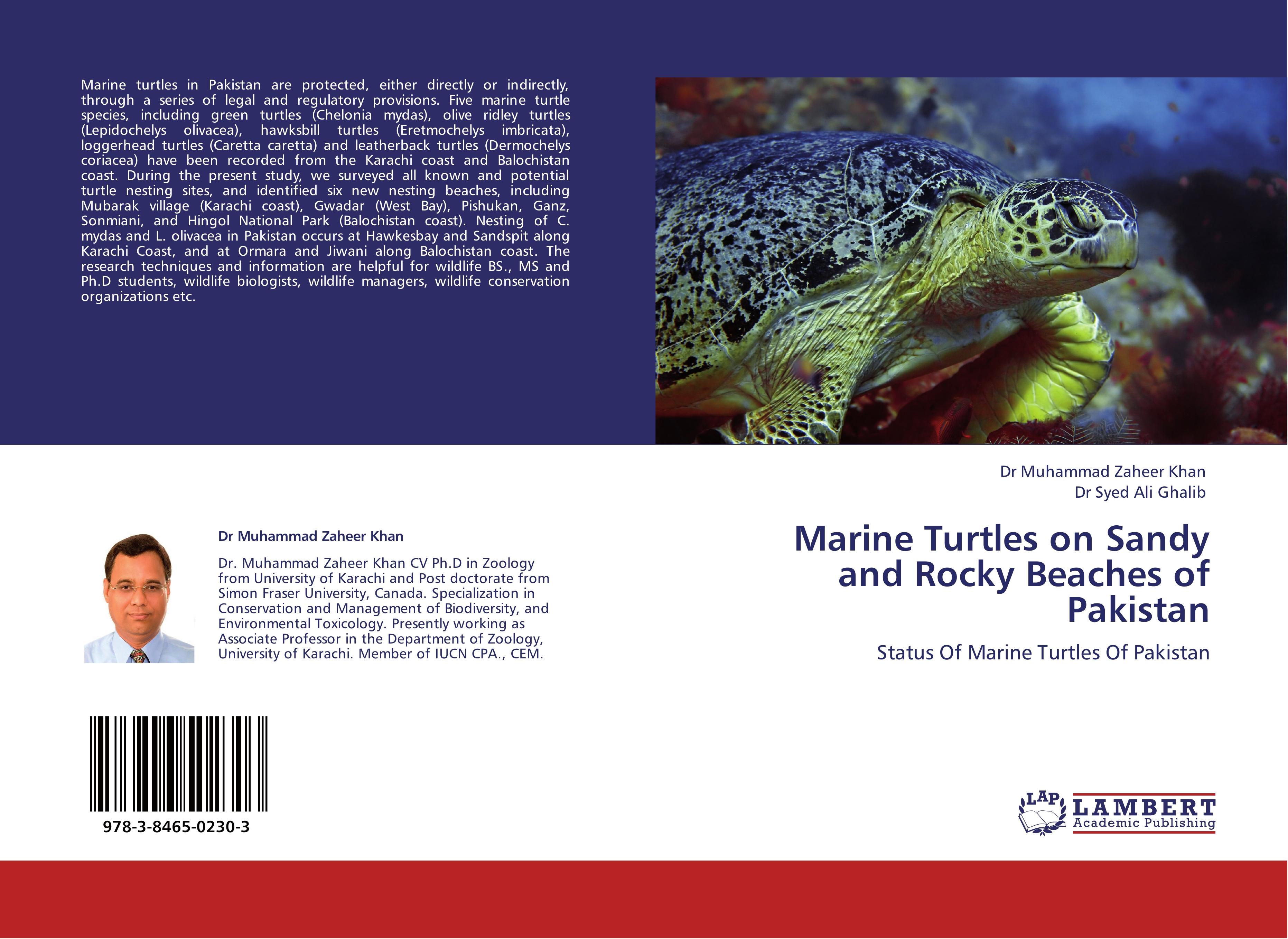 Marine Turtles on Sandy and Rocky Beaches of Pakistan - Dr Muhammad Zaheer Khan|Dr Syed Ali Ghalib