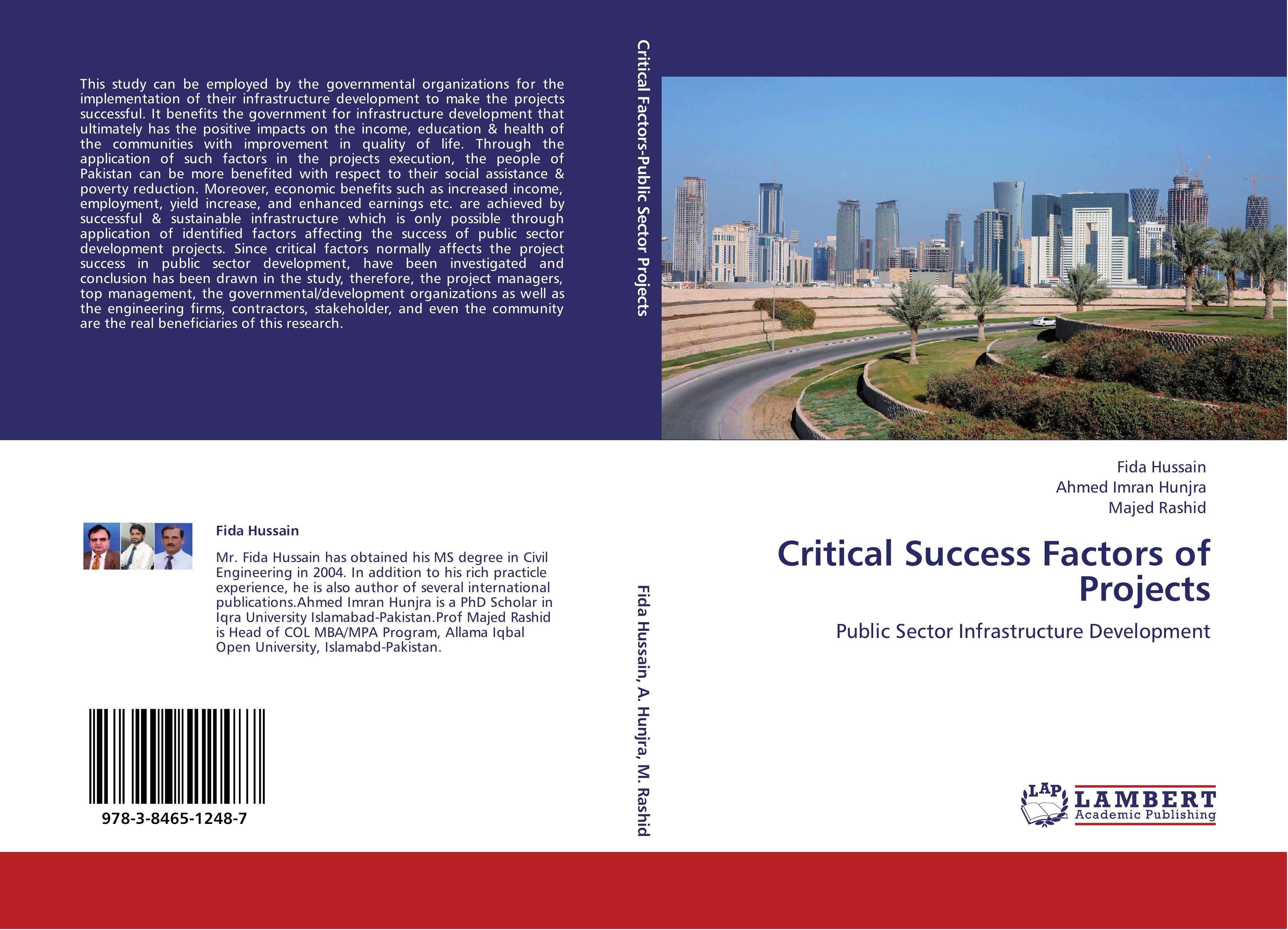 Critical Success Factors of Projects - Fida Hussain|Ahmed Imran Hunjra|Majed Rashid