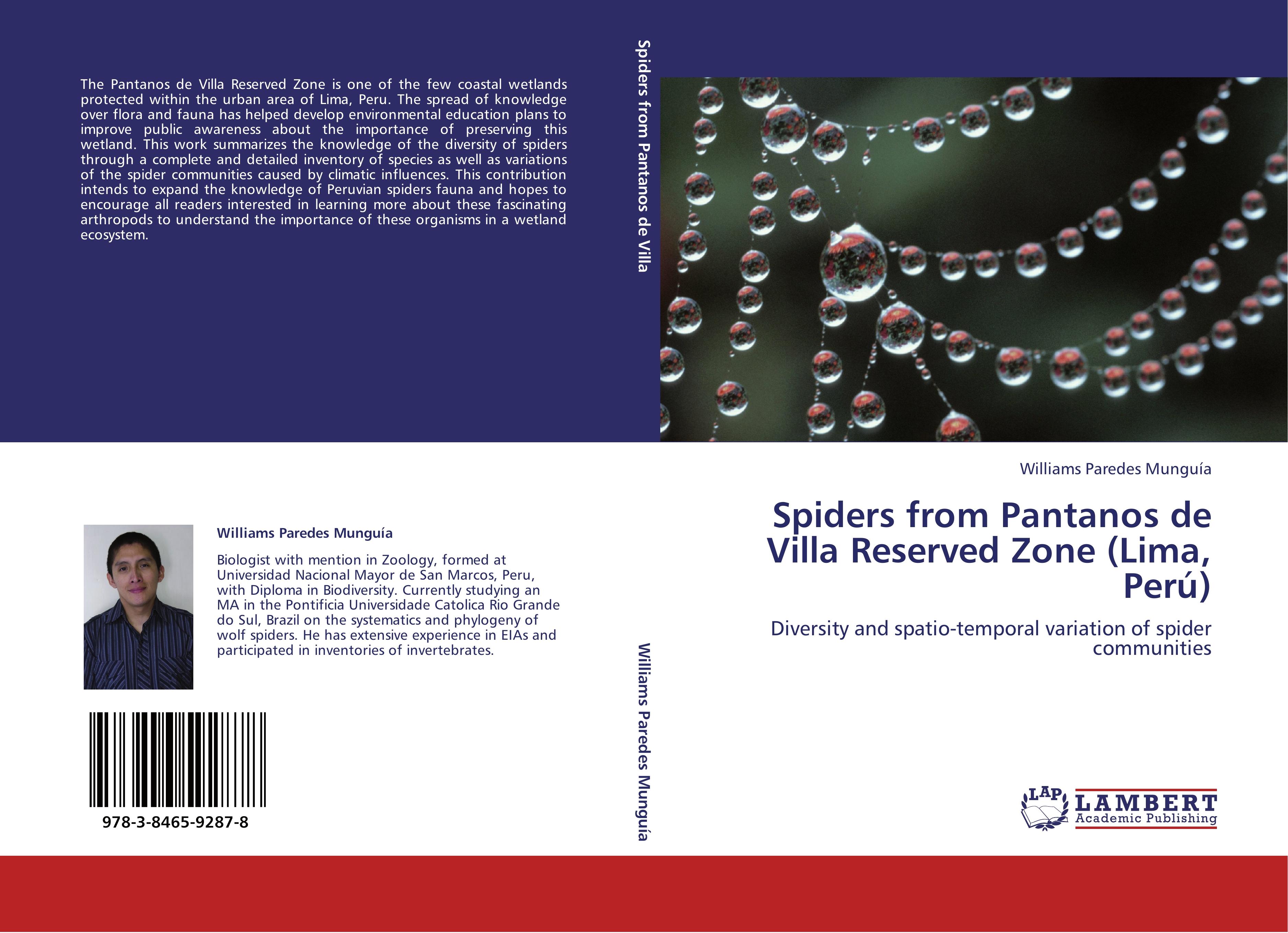 Spiders from Pantanos de Villa Reserved Zone (Lima, Perú) - Williams Paredes Munguía