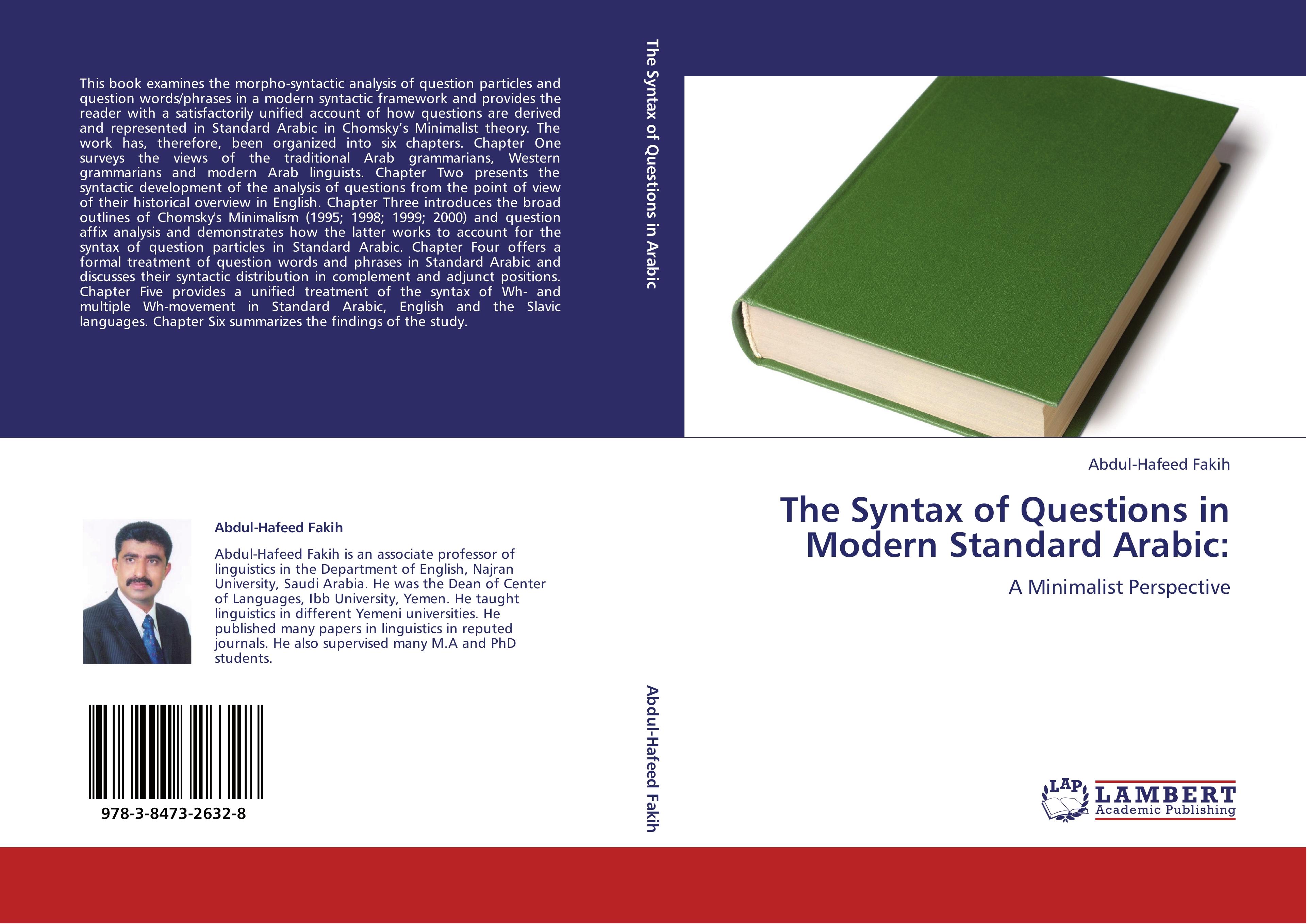 The Syntax of Questions in Modern Standard Arabic: - Fakih, Abdul-Hafeed