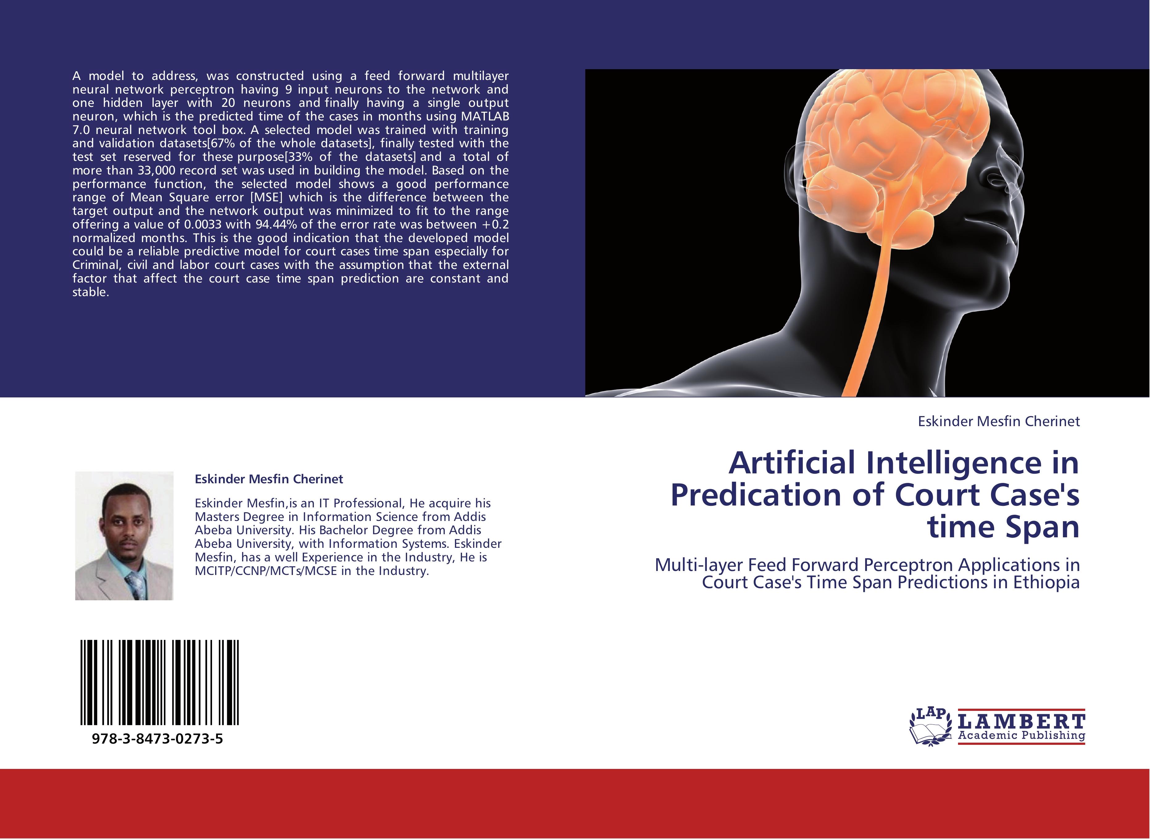 Artificial Intelligence in Predication of Court Case s time Span - Eskinder Mesfin Cherinet
