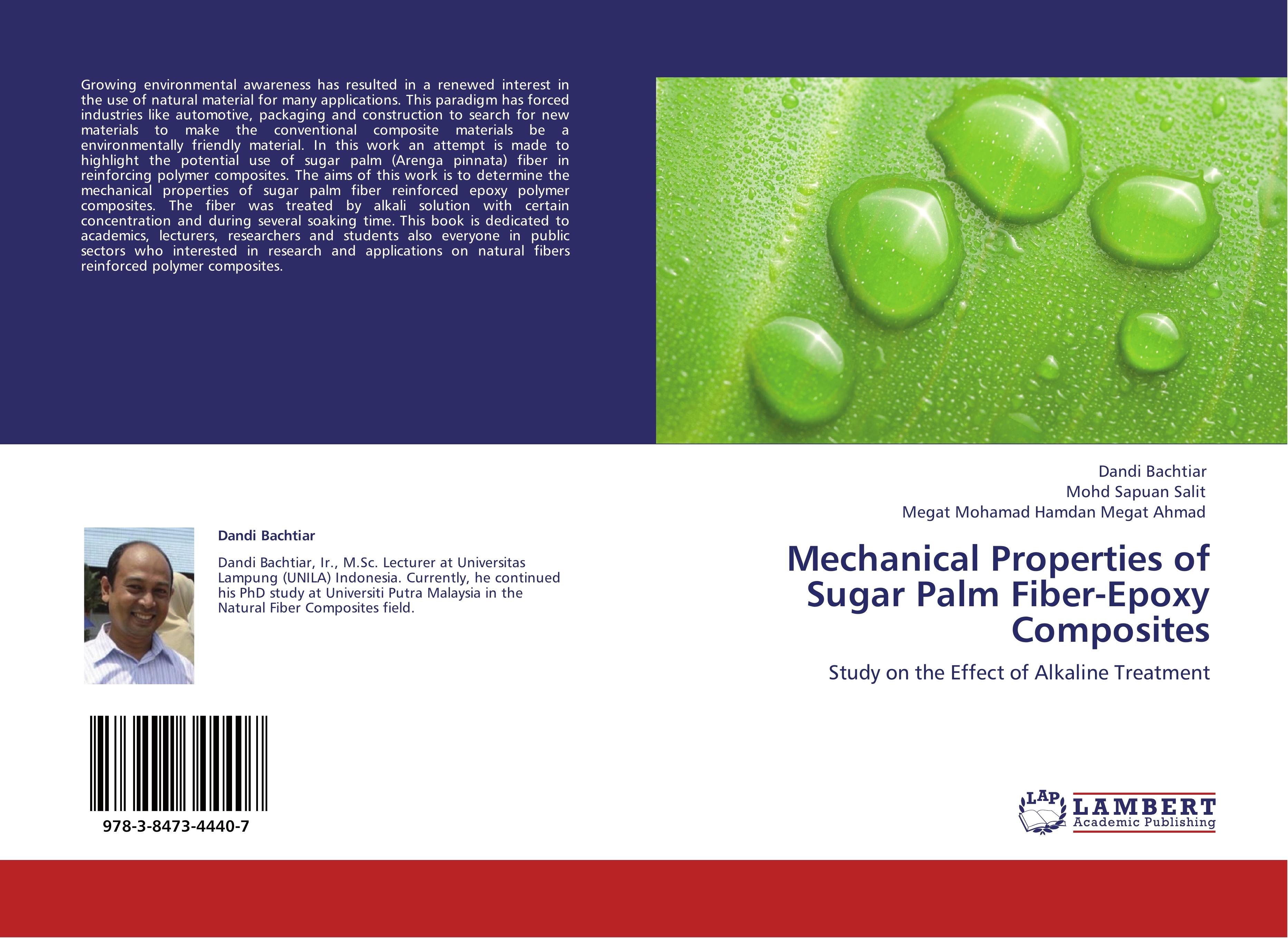 Mechanical Properties of Sugar Palm Fiber-Epoxy Composites - Bachtiar, Dandi|Sapuan Salit, Mohd|Megat Ahmad, Megat Mohamad Hamdan