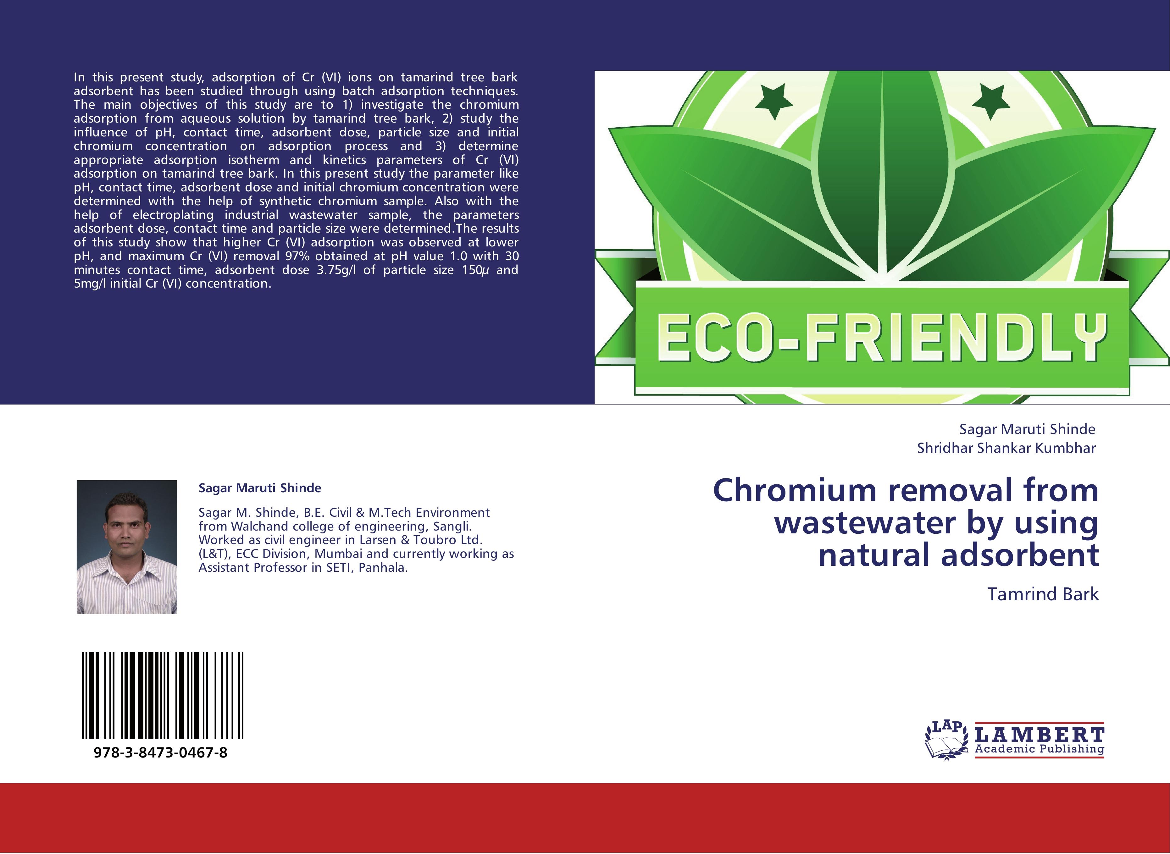 Chromium removal from wastewater by using natural adsorbent - Shinde, Sagar Maruti|Kumbhar, Shridhar Shankar