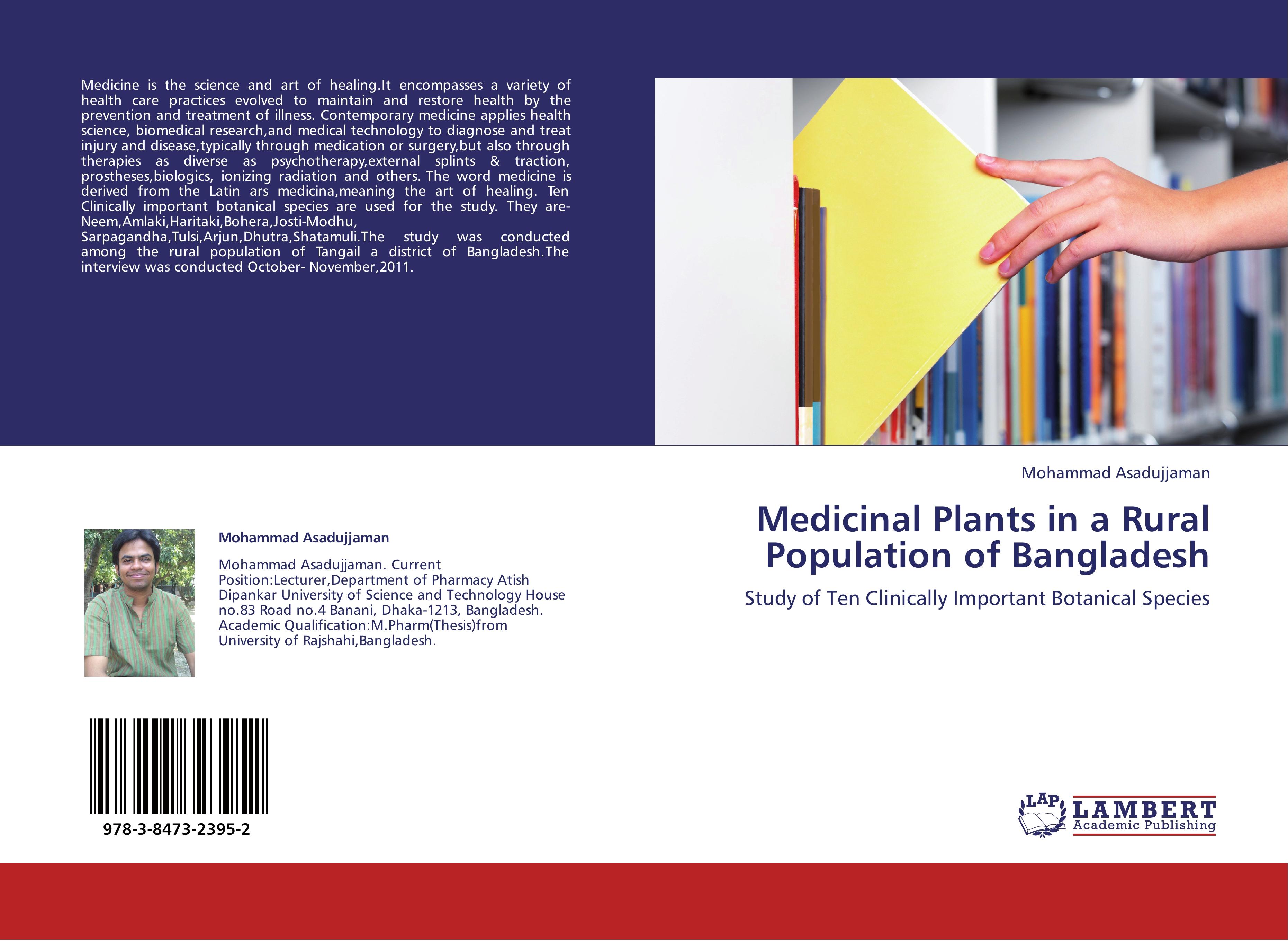 Medicinal Plants in a Rural Population of Bangladesh - Mohammad Asadujjaman