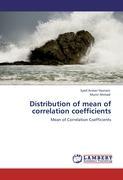 Distribution of mean of correlation coefficients - Hasnain, Syed Anwer|Ahmad, Munir
