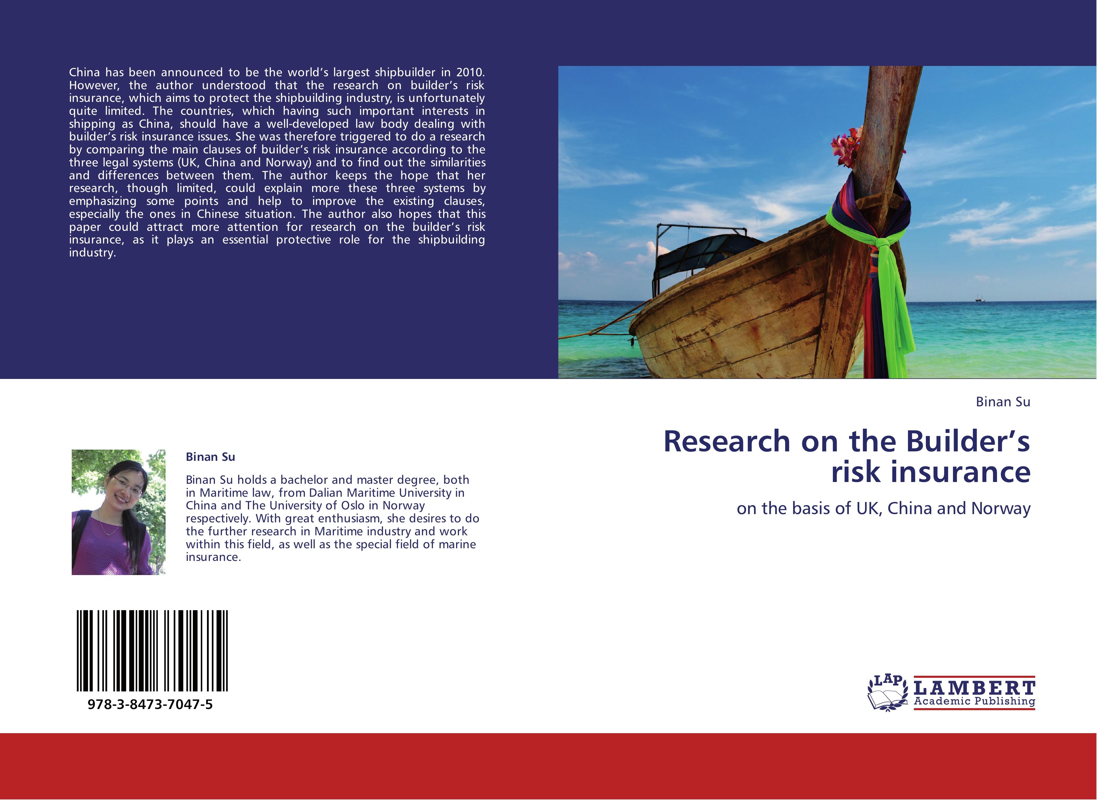 Research on the Builder s risk insurance - Binan Su
